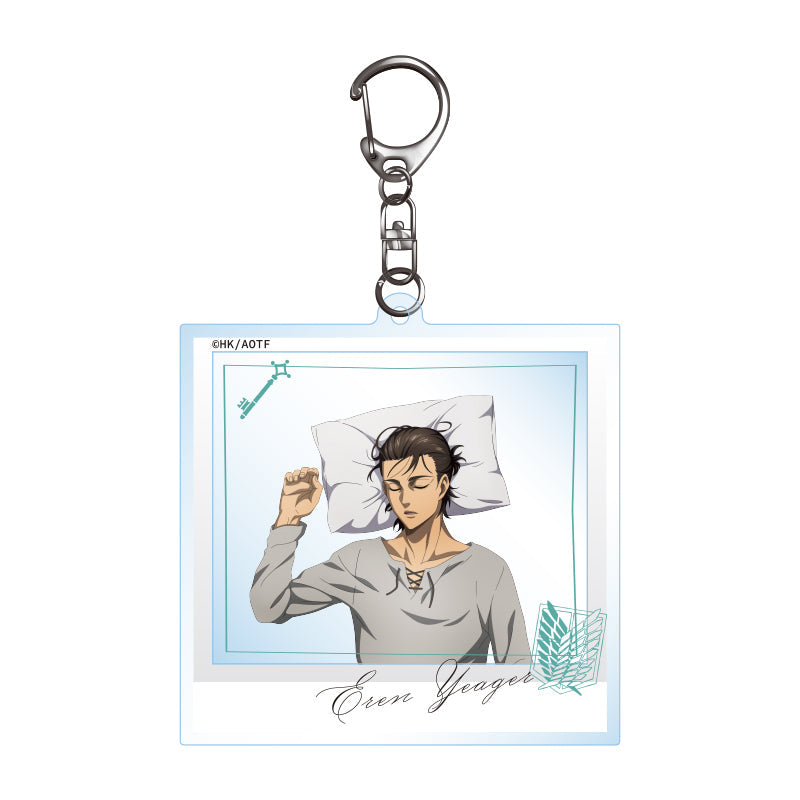 進撃の巨人「おやすみ調査兵団」アクリルキーホルダー エレン