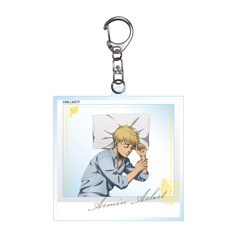 進撃の巨人「おやすみ調査兵団」アクリルキーホルダー アルミン