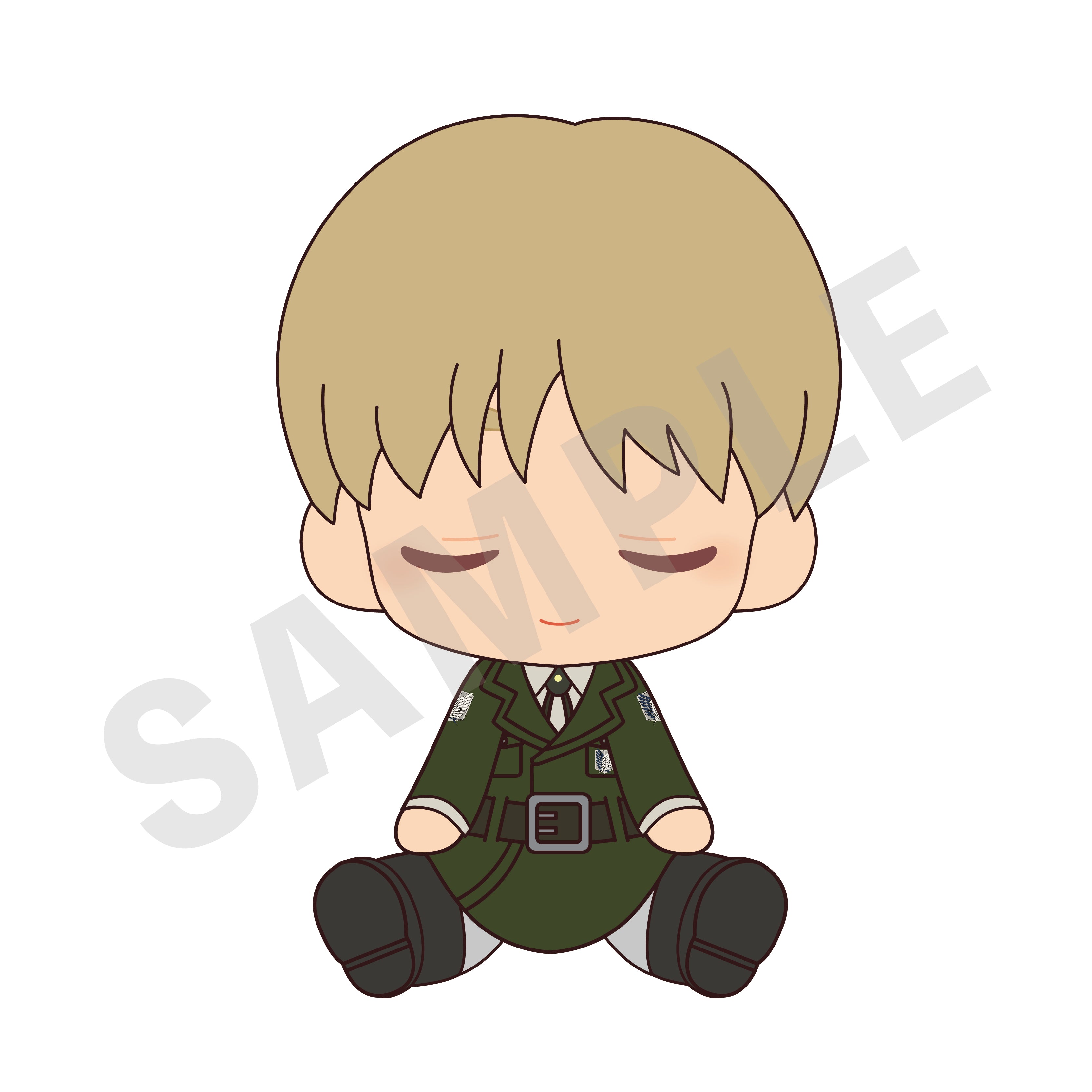 進撃の巨人「おやすみ調査兵団」ぬいぐるみ アルミン