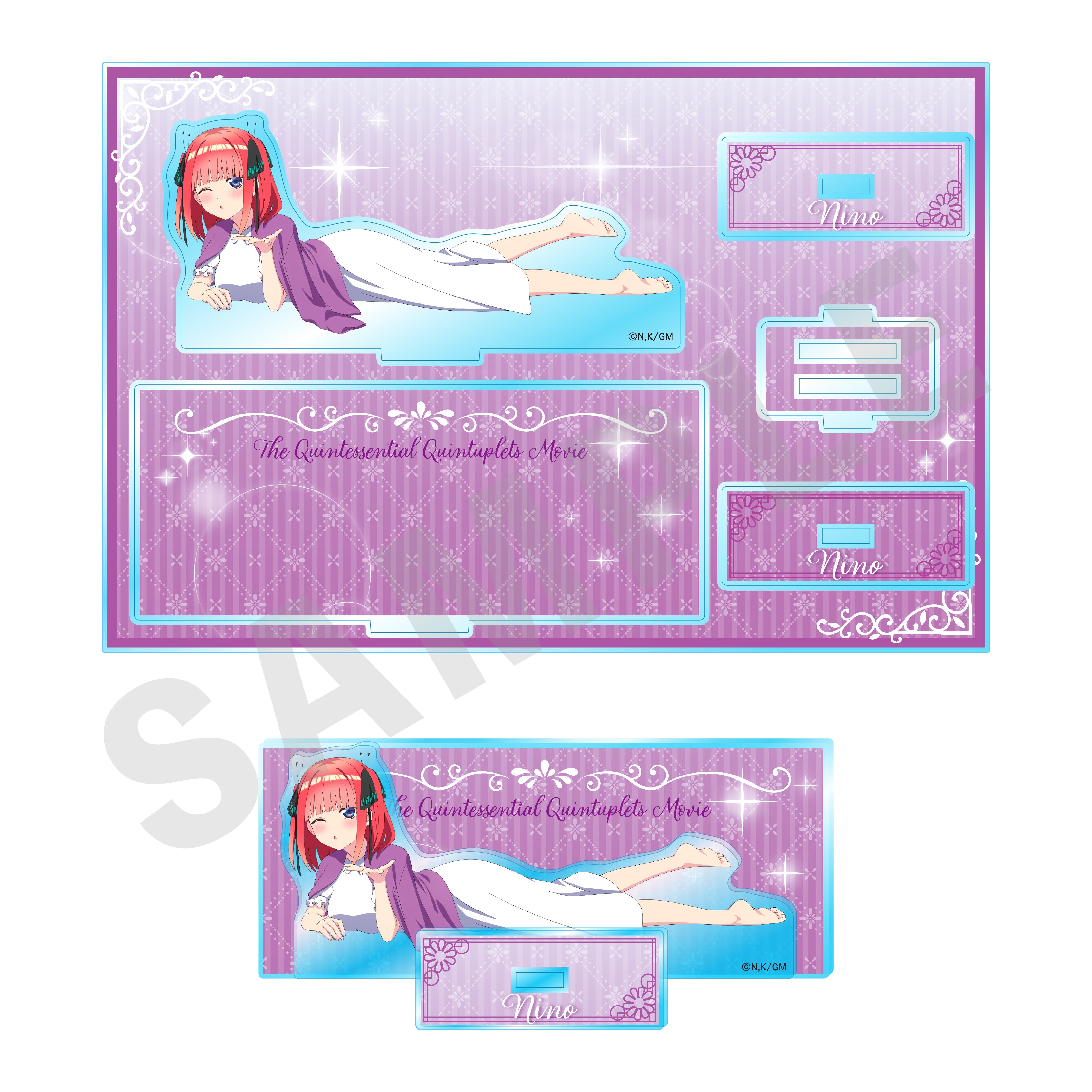 映画「五等分の花嫁」立体アクリルスタンド 中野二乃