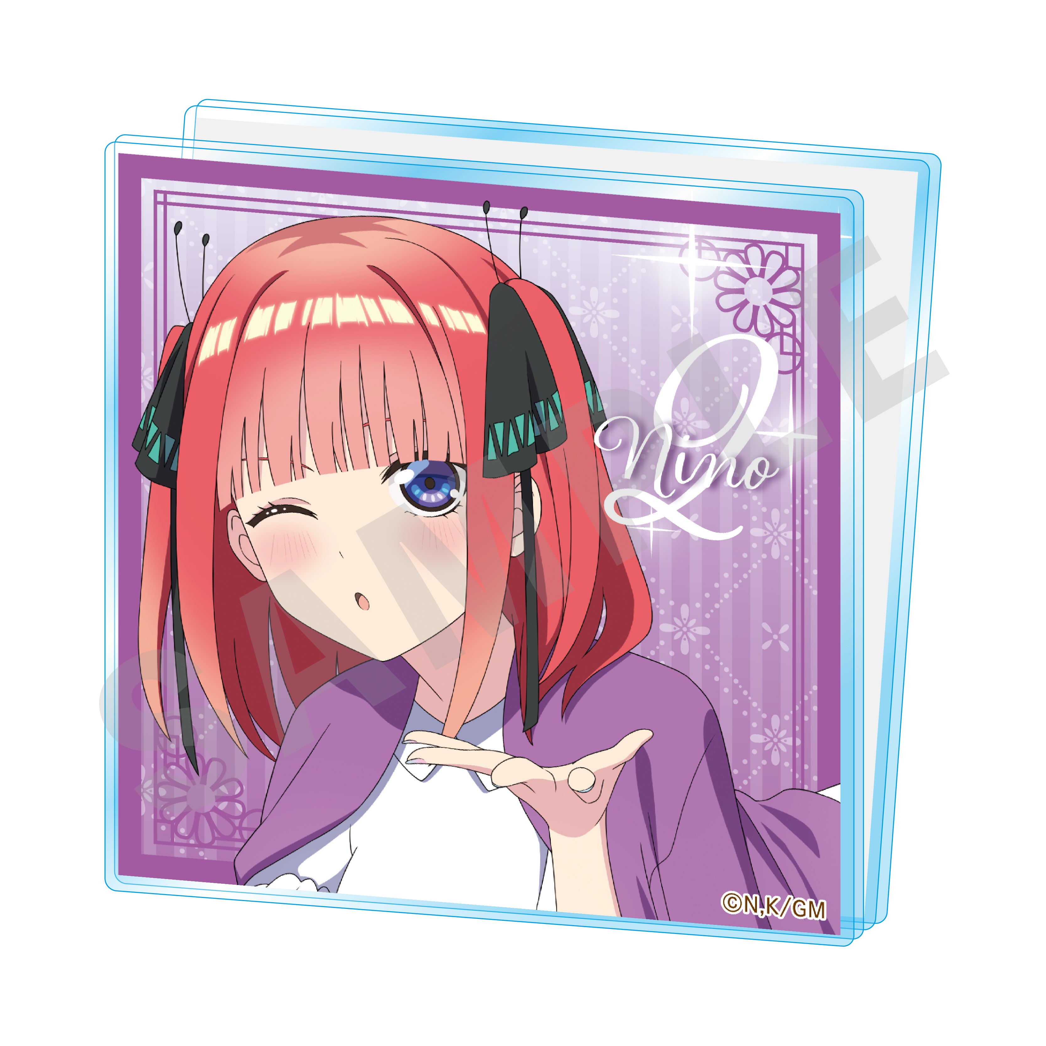 映画「五等分の花嫁」アクリルクリップ 中野二乃 の商品画像1枚目です