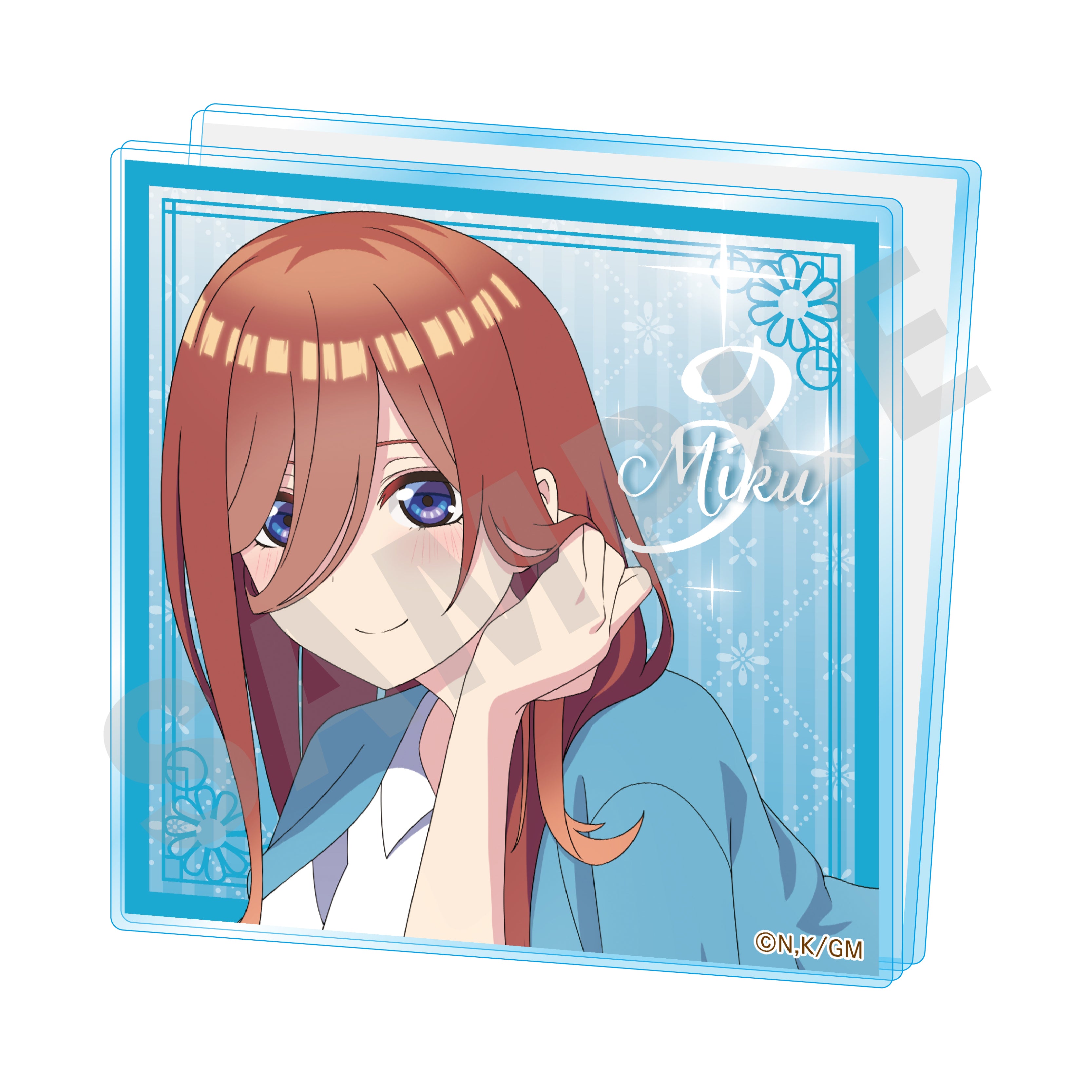 映画「五等分の花嫁」アクリルクリップ 中野三玖