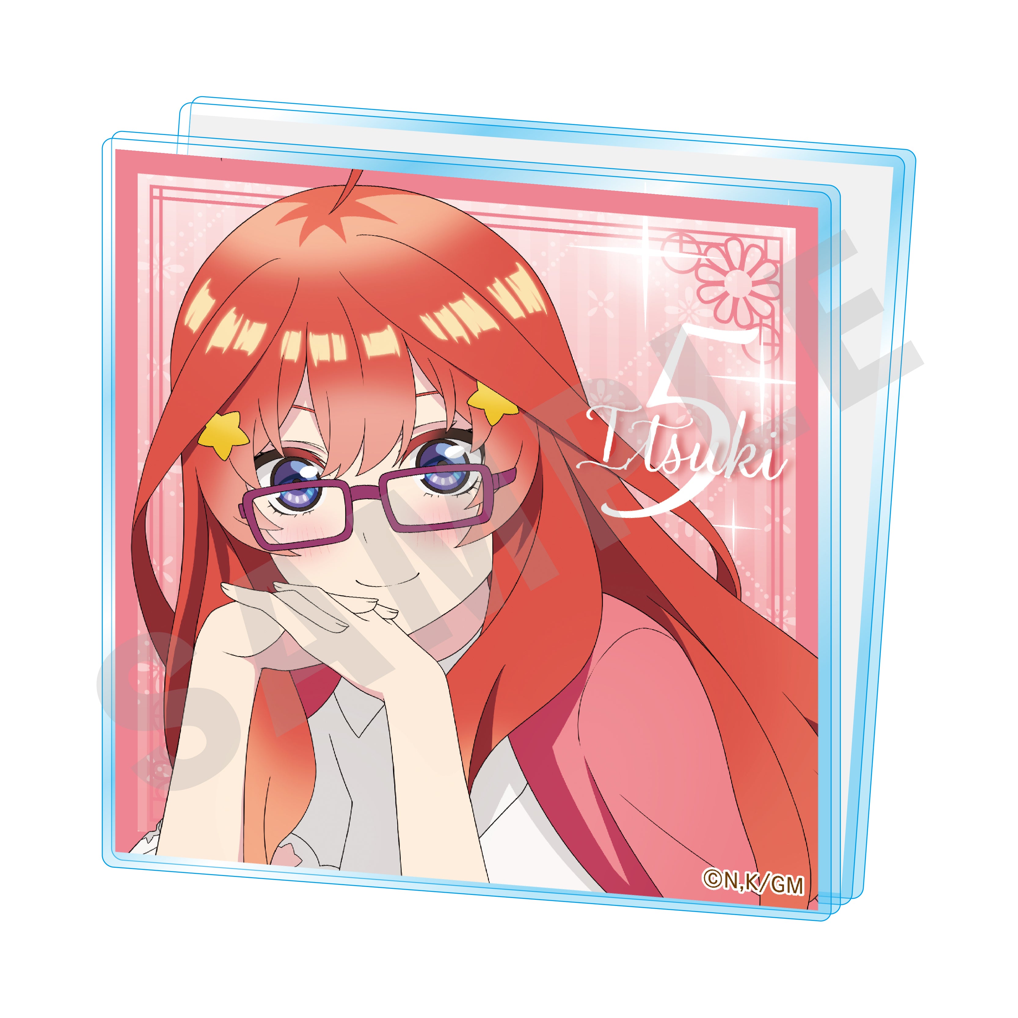 映画「五等分の花嫁」アクリルクリップ 中野五月