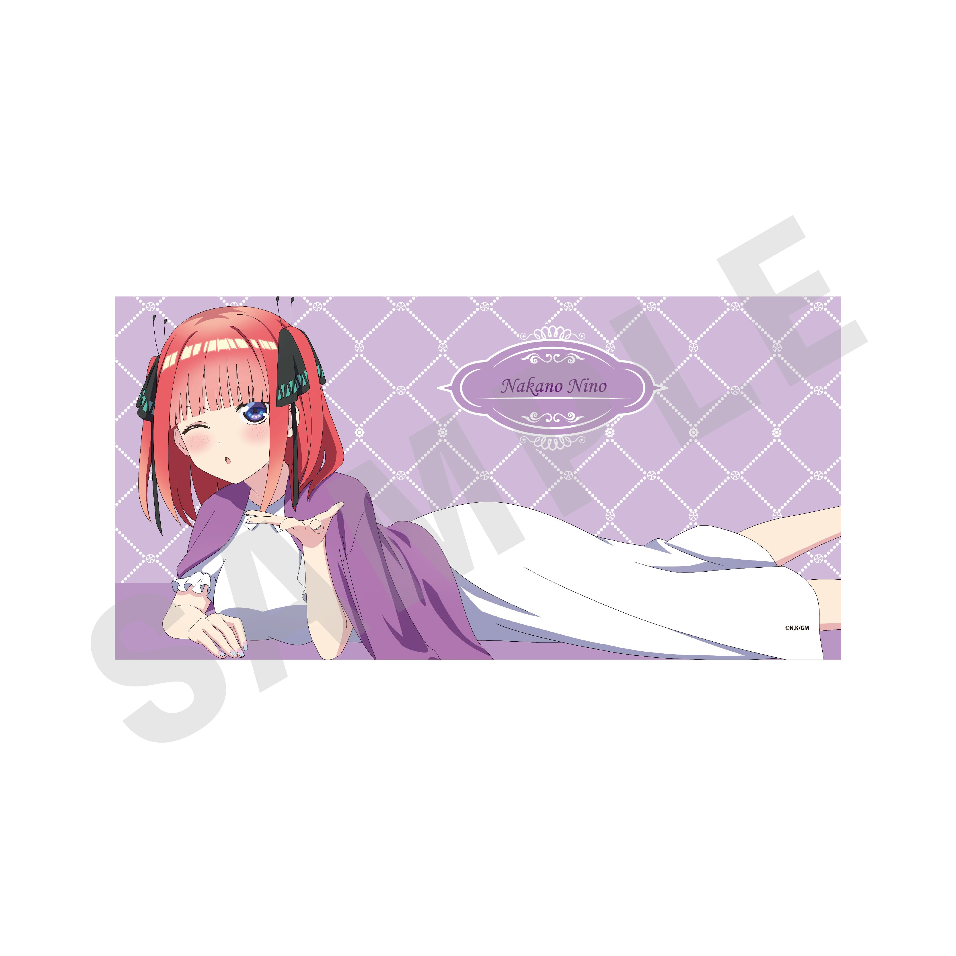 映画「五等分の花嫁」ビッグタオル 中野二乃 の商品画像1枚目です