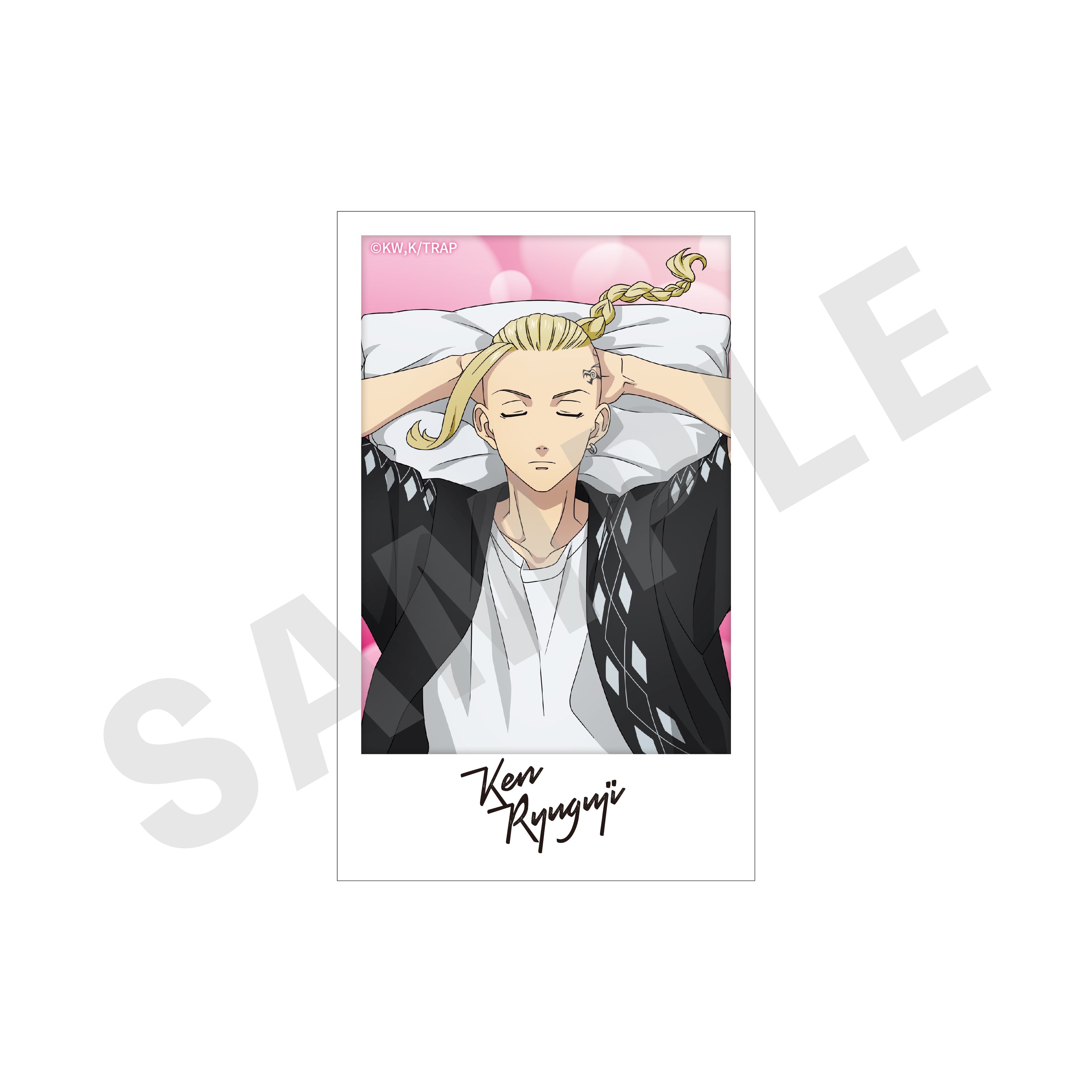 TVアニメ「東京リベンジャーズ」おやすみシリーズ ステッカー 龍宮寺堅 の商品画像1枚目です