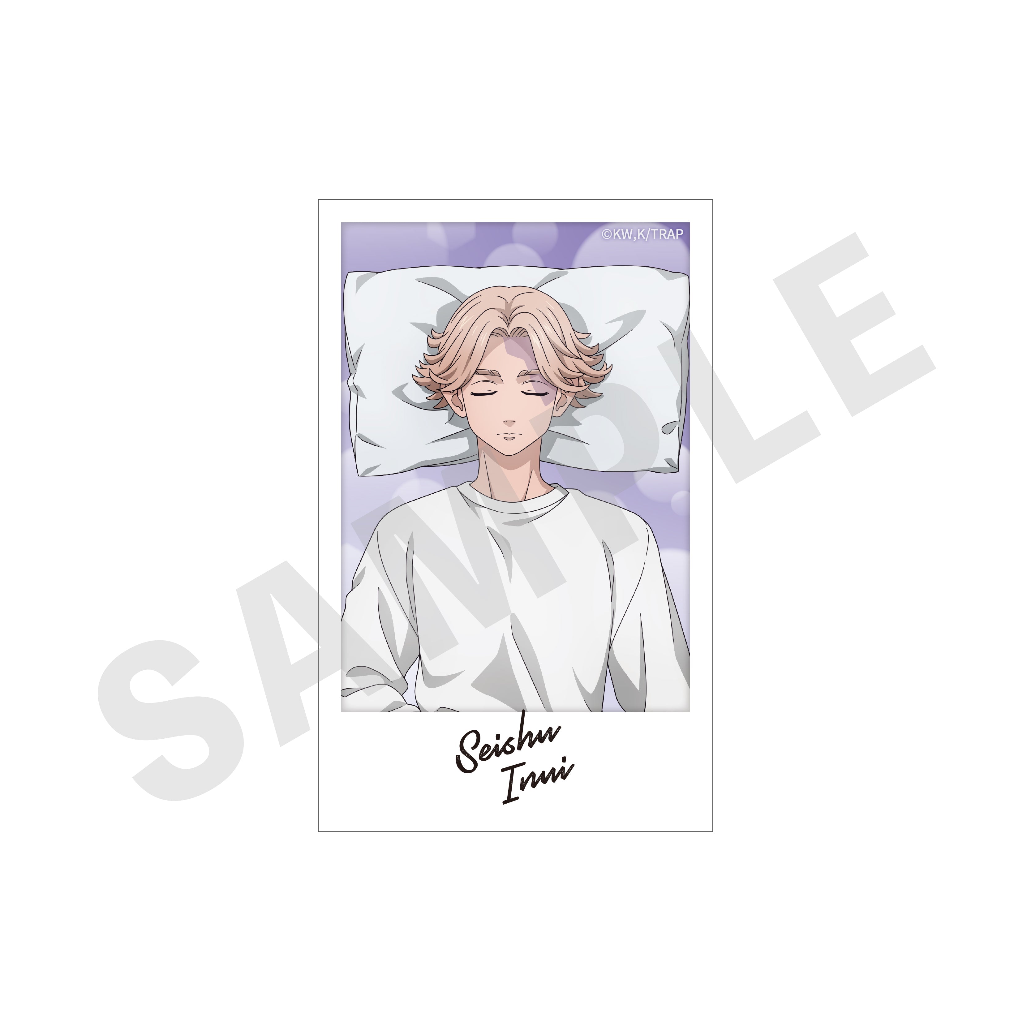 TVアニメ「東京リベンジャーズ」おやすみシリーズ ステッカー 乾青宗 の商品画像1枚目です