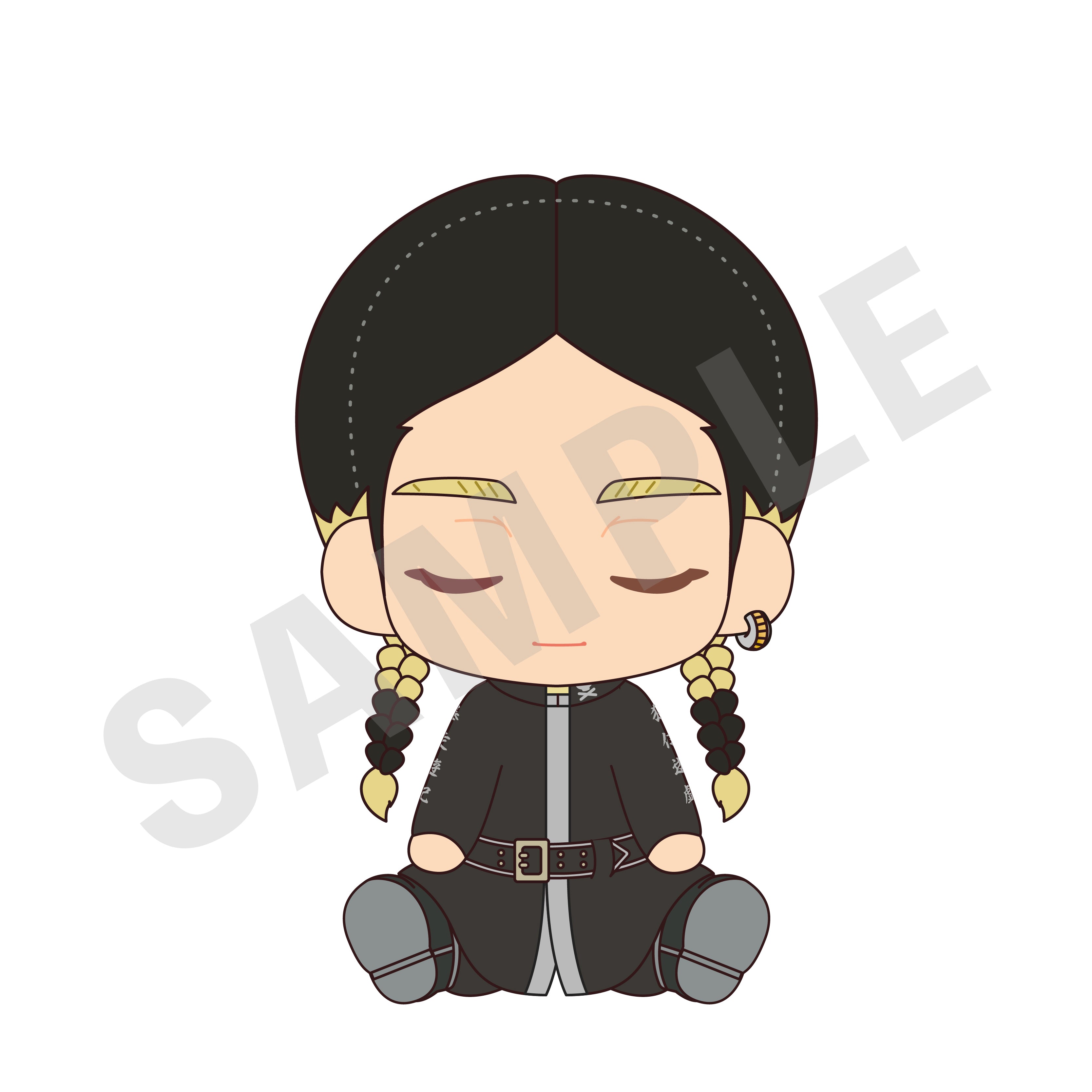 TVアニメ「東京リベンジャーズ」おやすみシリーズ ぬいぐるみ 灰谷 蘭 の商品画像1枚目です