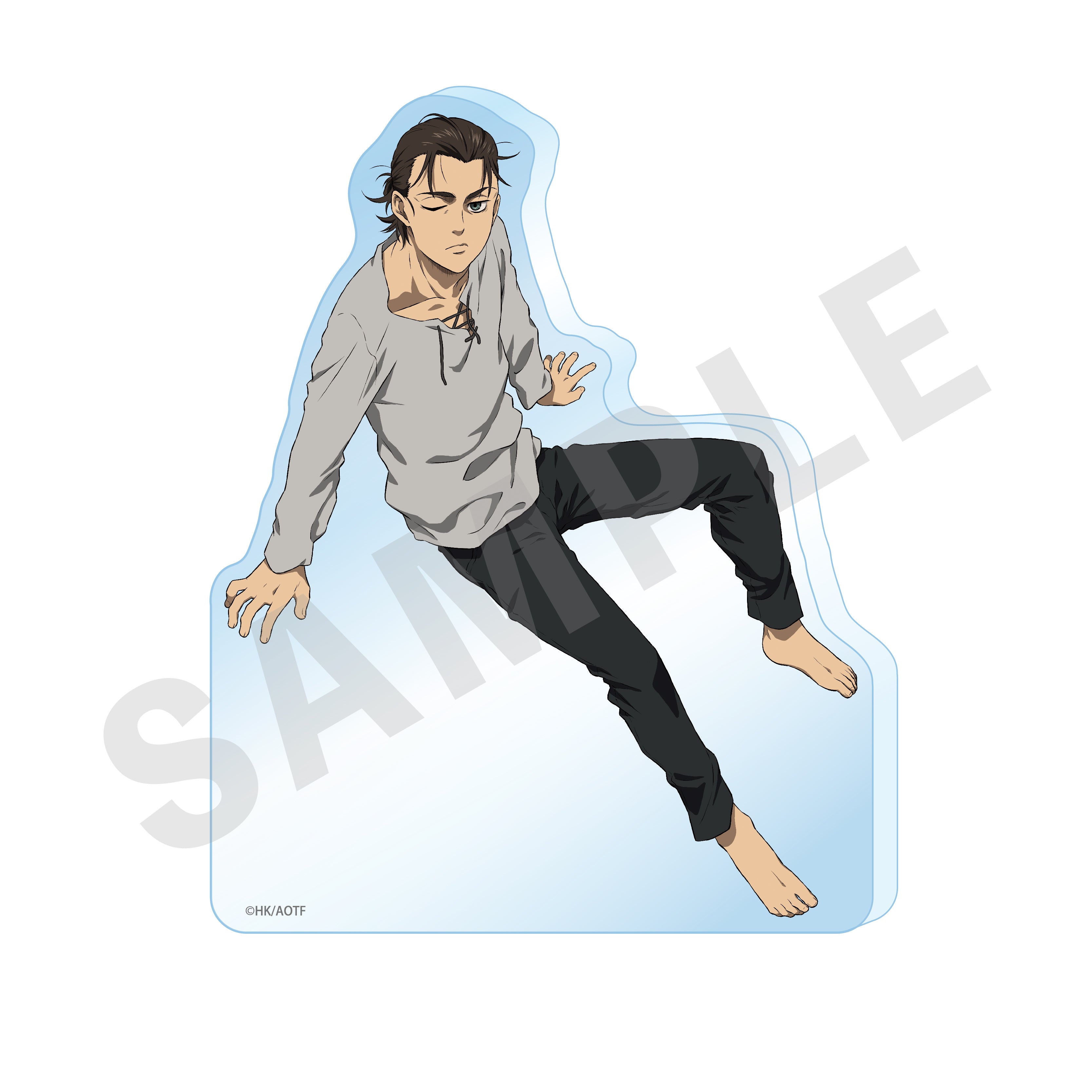 TVアニメ 進撃の巨人【The Final Season】Good Morningシリーズ ダイカット8mm厚アクリルスタンド(エレン)