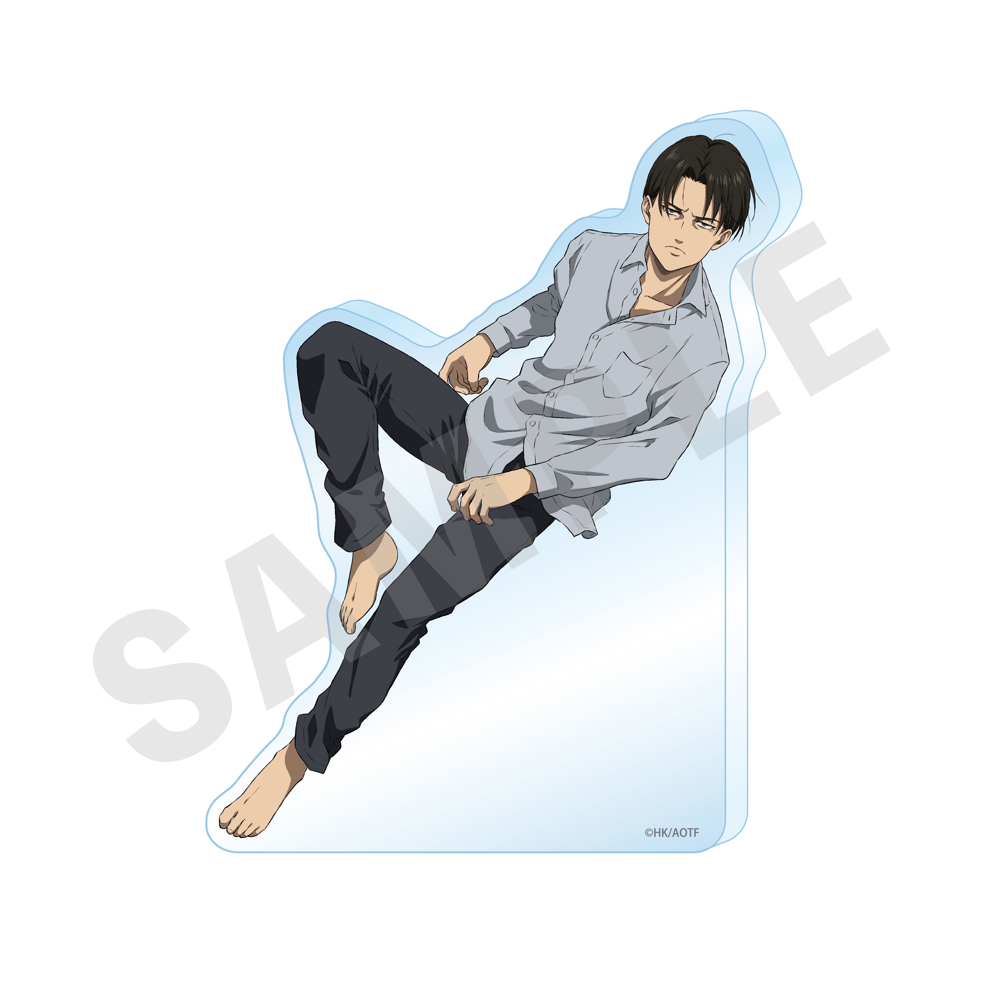 TVアニメ 進撃の巨人【The Final Season】Good Morningシリーズ ダイカット8mm厚アクリルスタンド(リヴァイ)