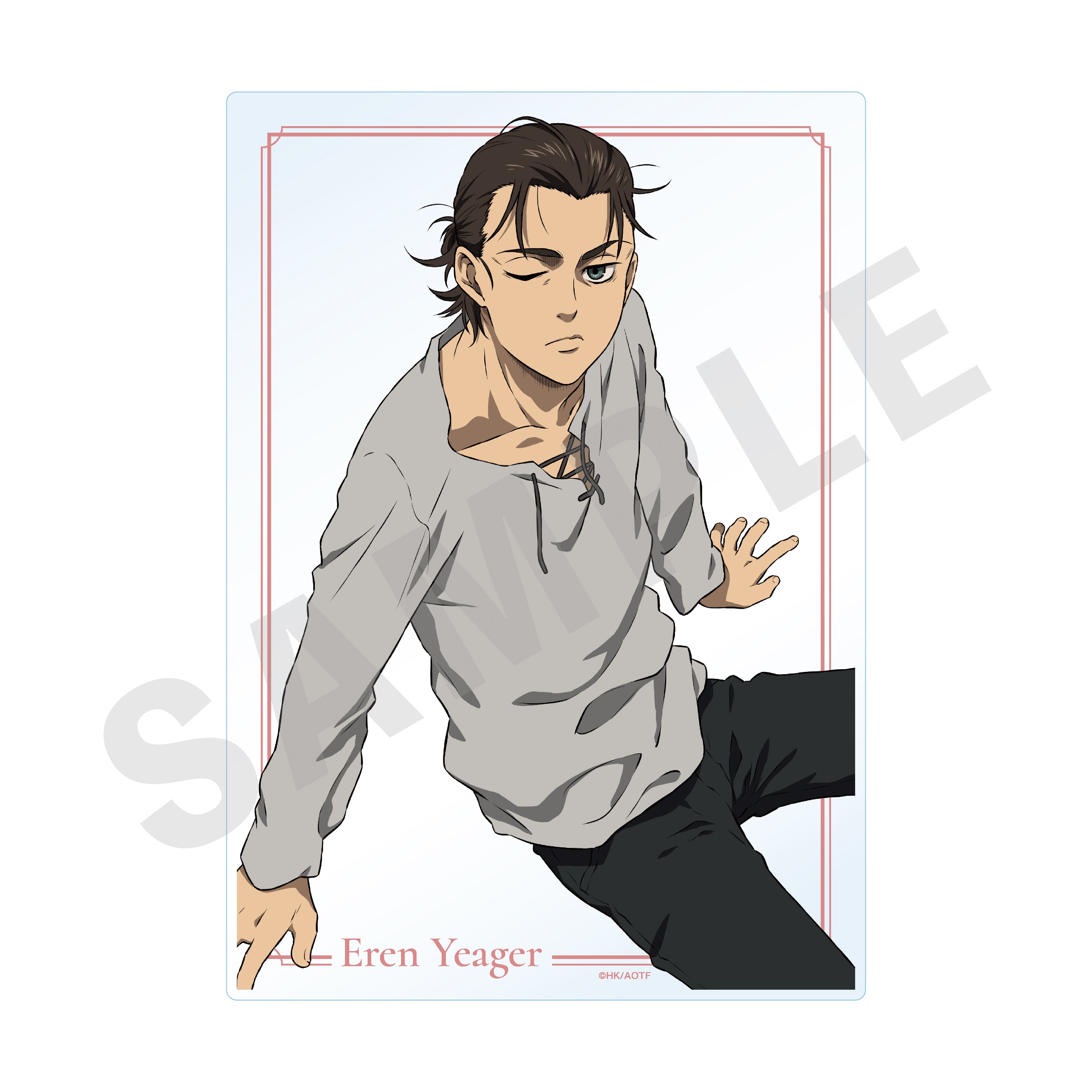 TVアニメ 進撃の巨人【The Final Season】Good Morningシリーズ アクリルプレート(エレン)