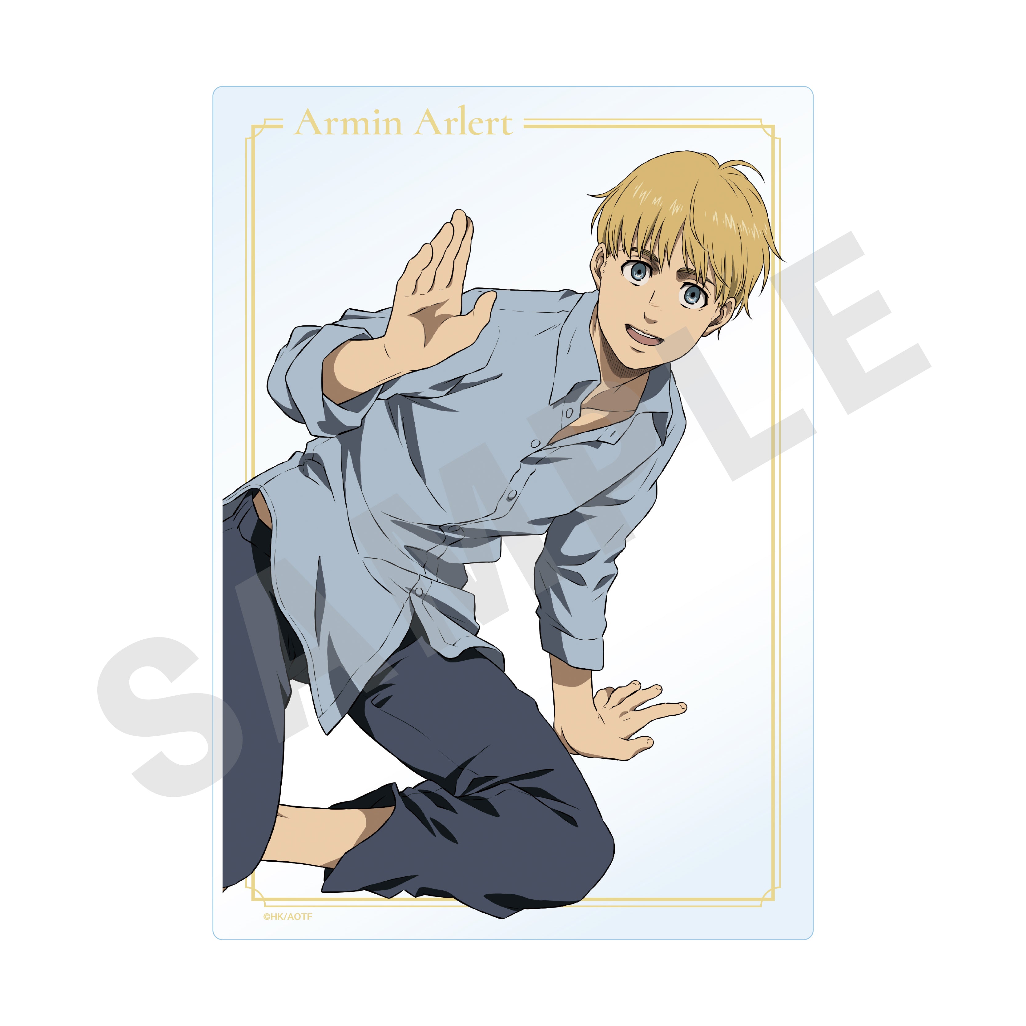 TVアニメ 進撃の巨人【The Final Season】Good Morningシリーズ アクリルプレート(アルミン)