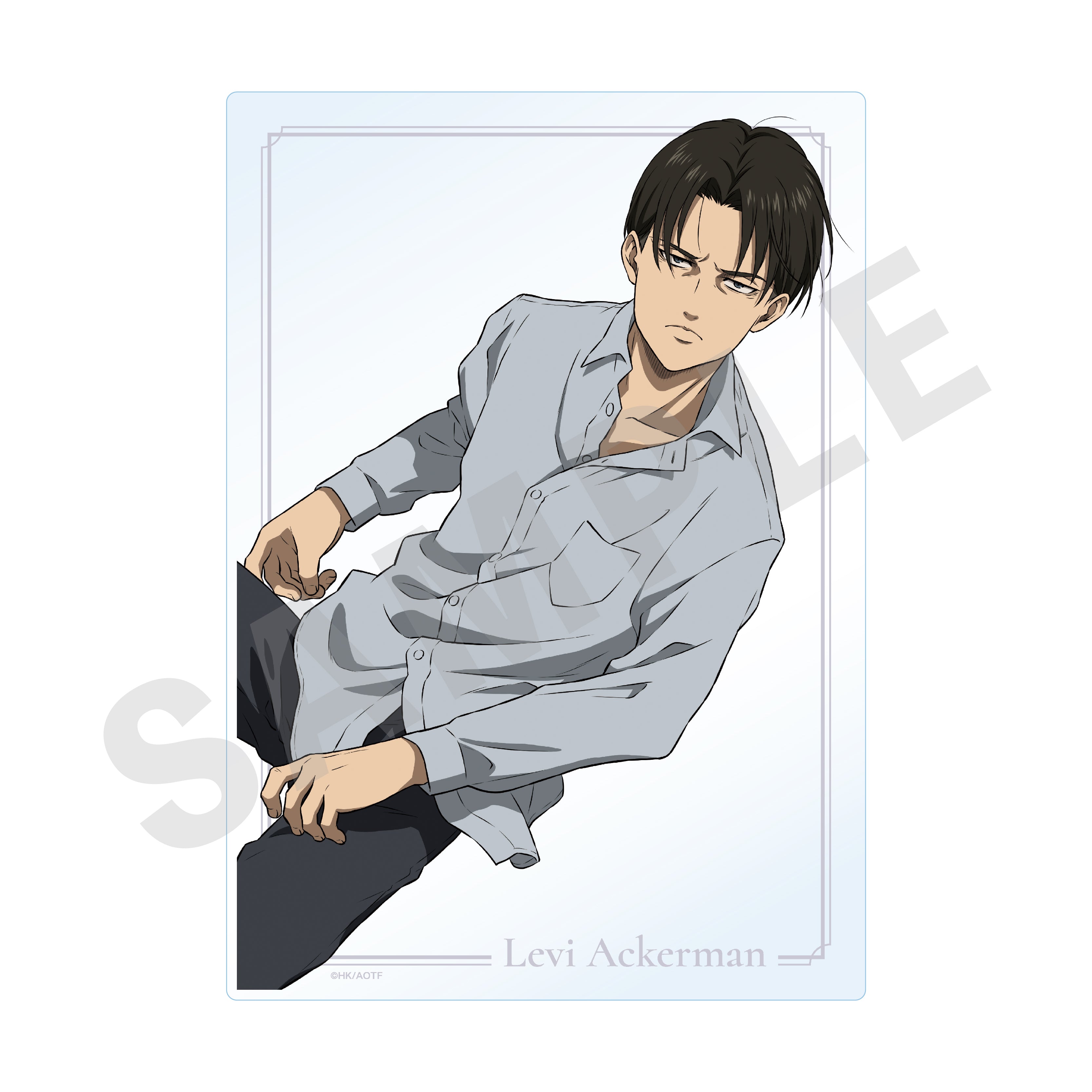 TVアニメ 進撃の巨人【The Final Season】Good Morningシリーズ アクリルプレート(リヴァイ)