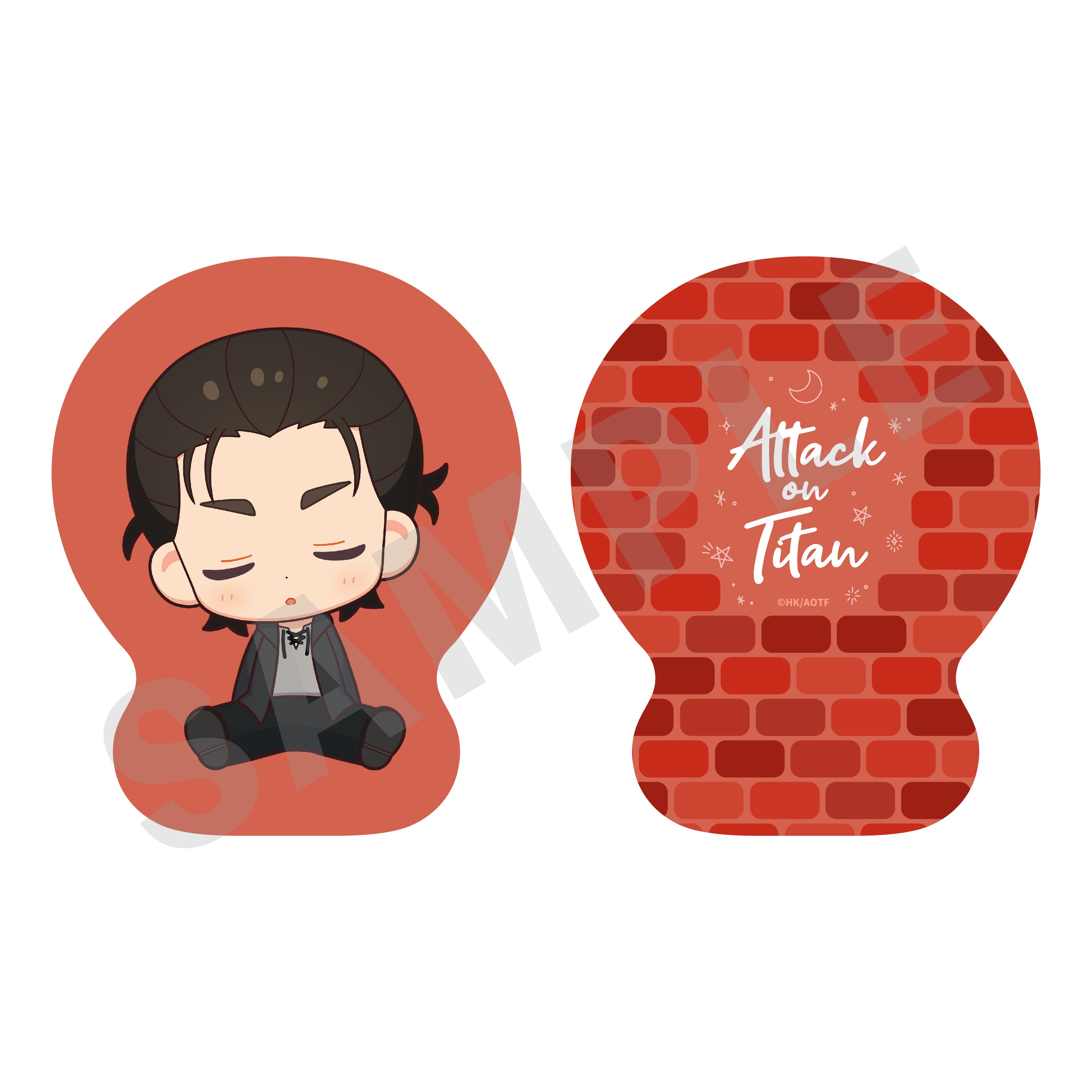 TVアニメ 進撃の巨人【The Final Season】おやすみ調査兵団 ダイカットクッション(エレン)