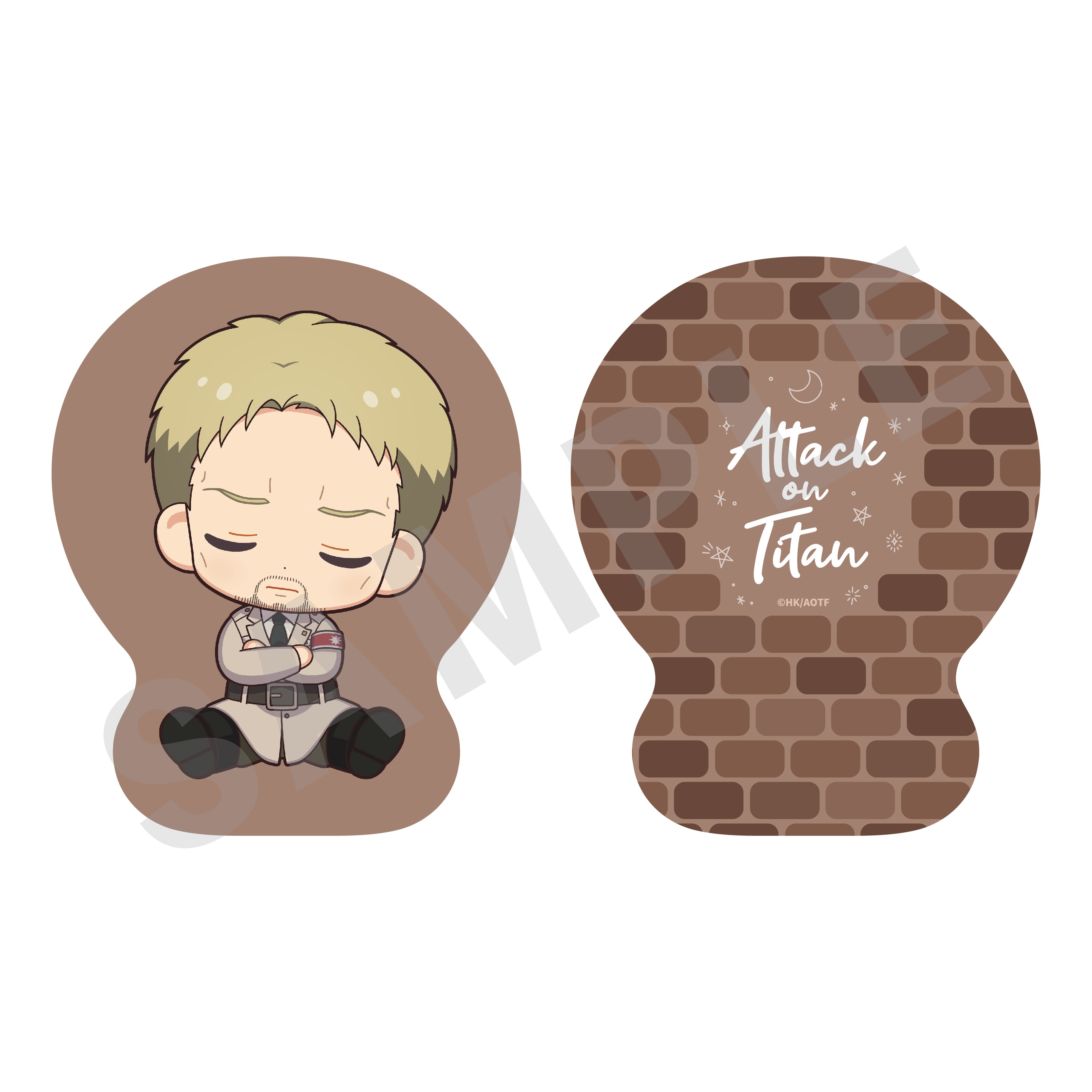 TVアニメ 進撃の巨人【The Final Season】おやすみ調査兵団 ダイカットクッション(ライナー)