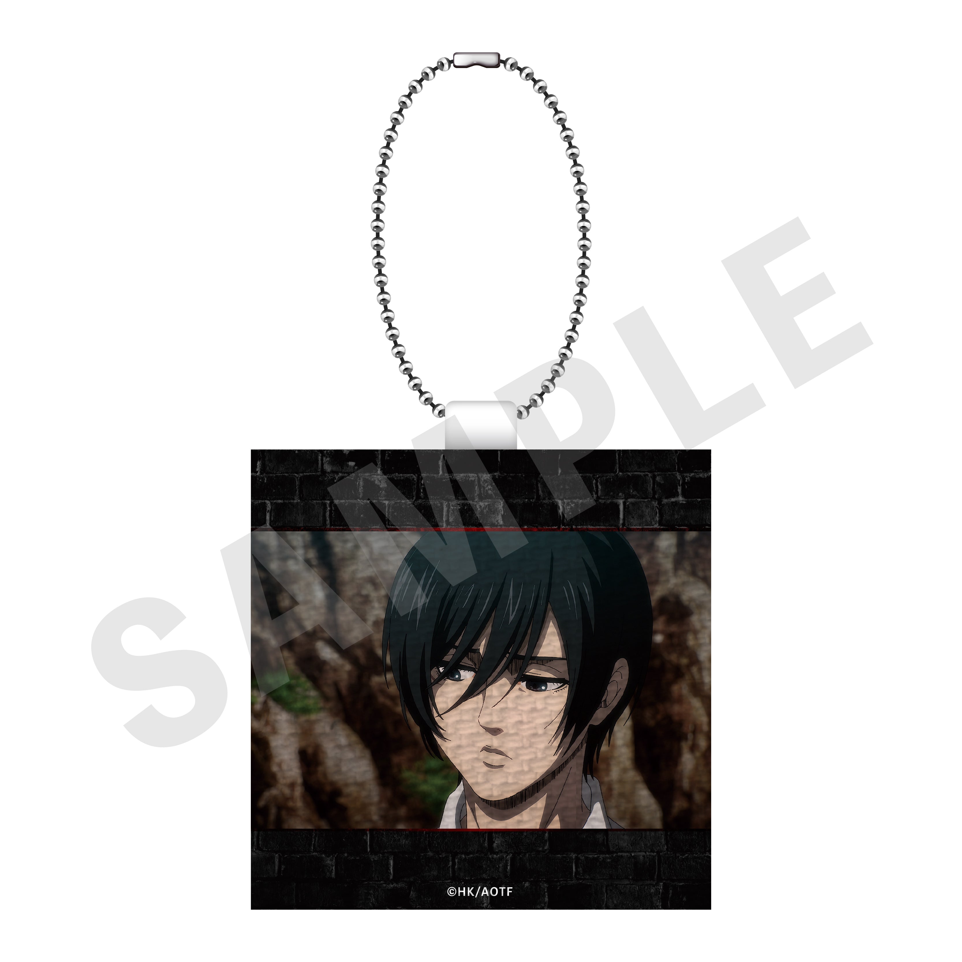 TVアニメ 進撃の巨人【The Final Season】〜favorite series〜 キャンバスキーホルダー(ミカサ)