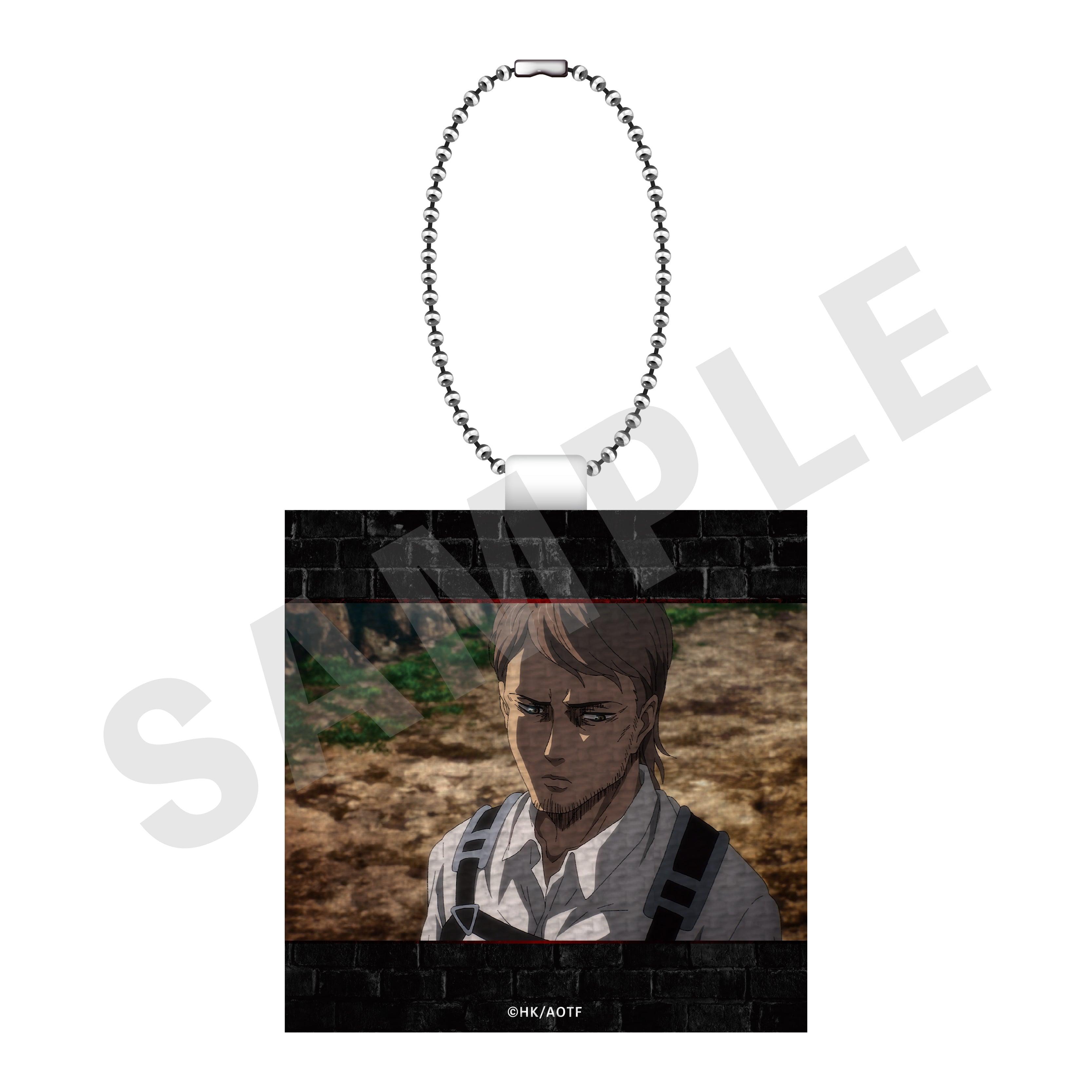 TVアニメ 進撃の巨人【The Final Season】〜favorite series〜 キャンバスキーホルダー(ジャン) の商品画像1枚目です