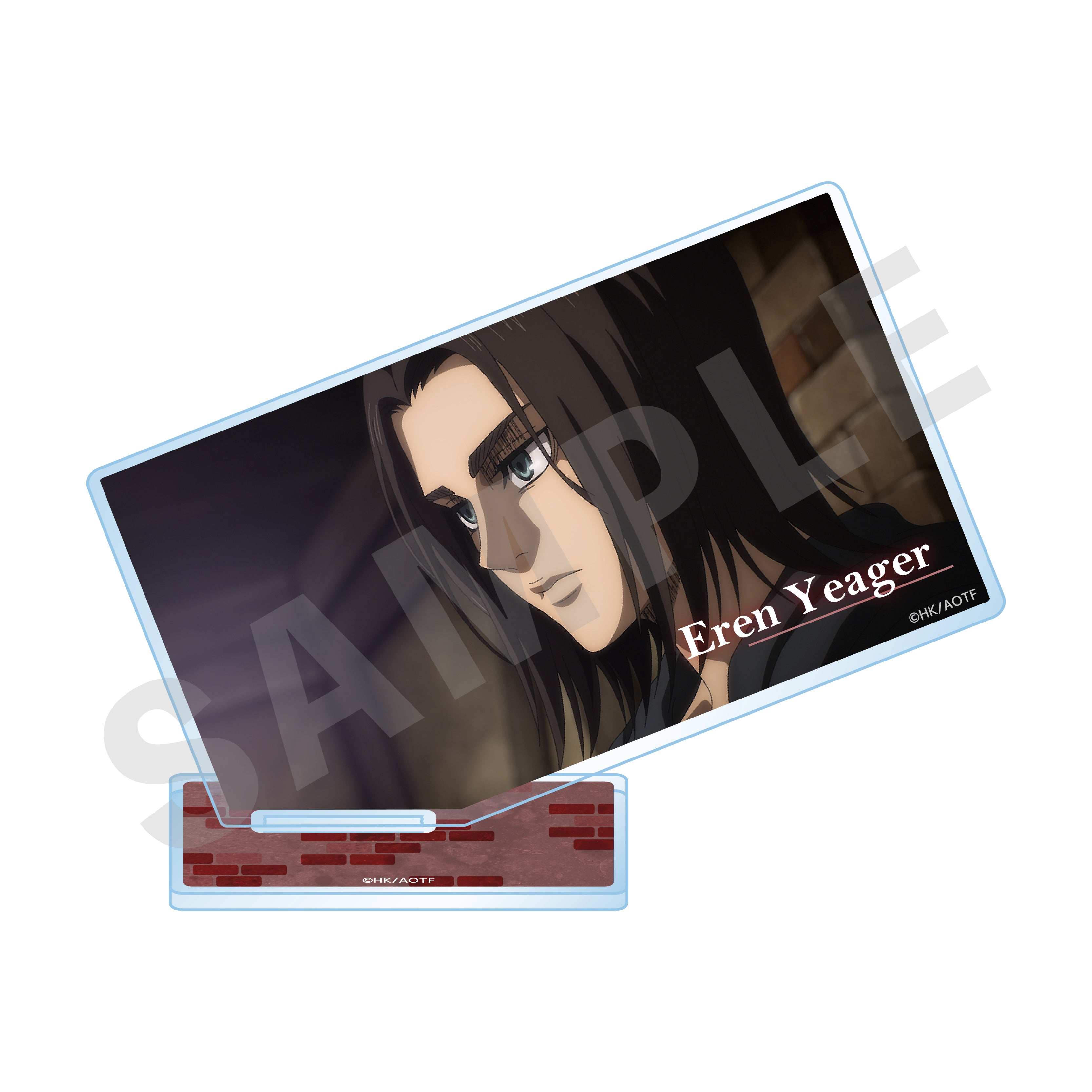 TVアニメ 進撃の巨人【The Final Season】〜favorite series〜 斜めアクリルスタンドプレート(エレン)