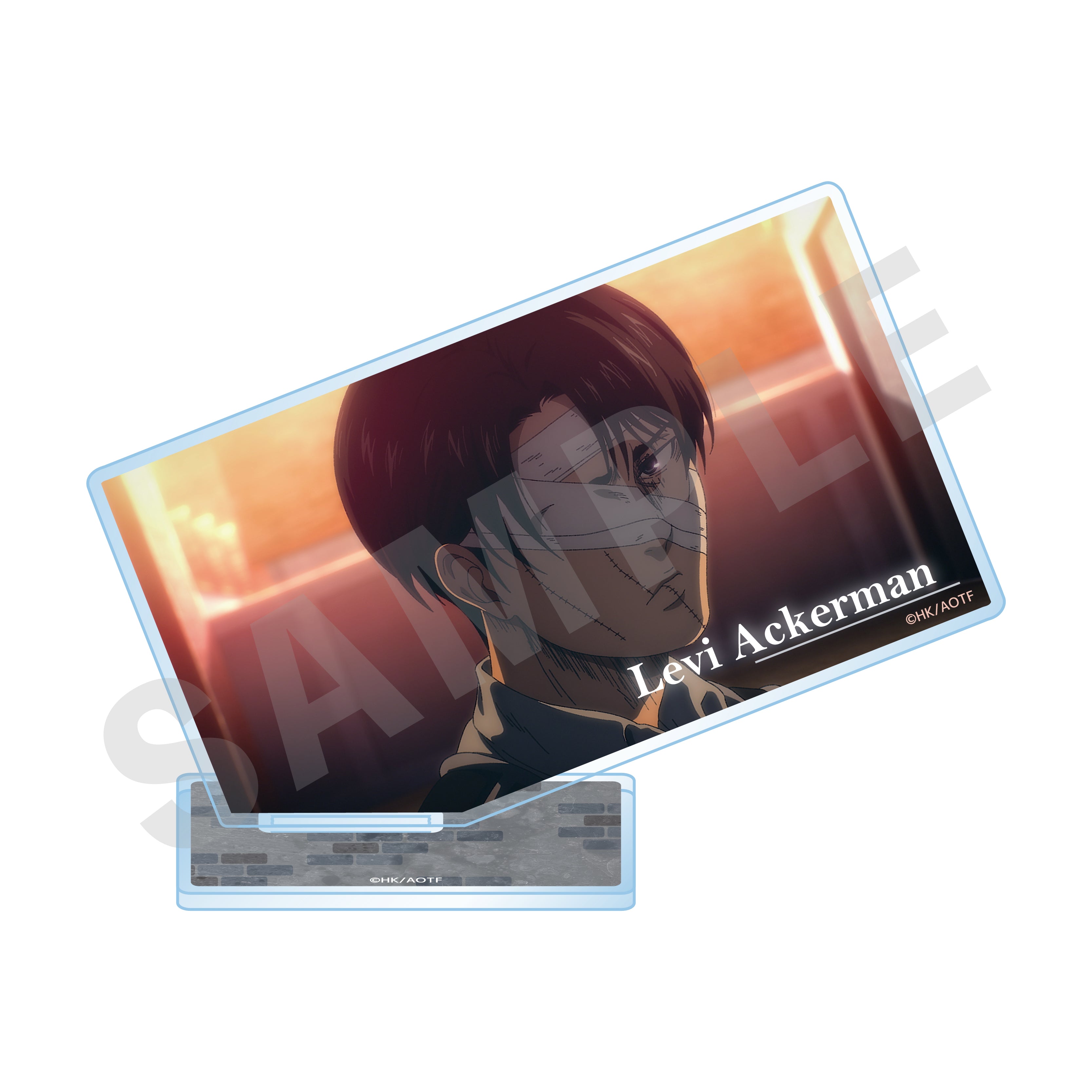 TVアニメ 進撃の巨人【The Final Season】〜favorite series〜 斜めアクリルスタンドプレート(リヴァイ)