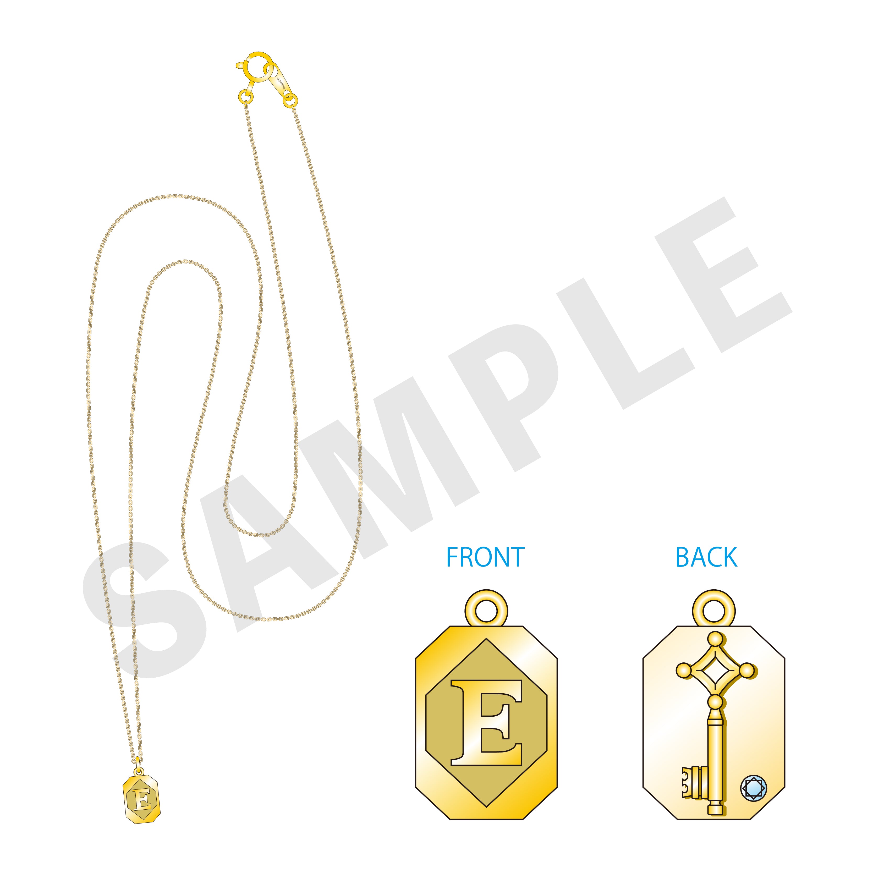 TVアニメ 進撃の巨人【The Final Season】〜Charmed with U〜 ネックレス(エレン)