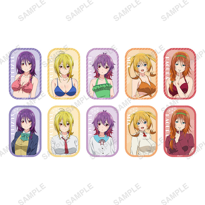 【単品】「てんぷる」スクエア缶バッジ の商品画像1枚目です