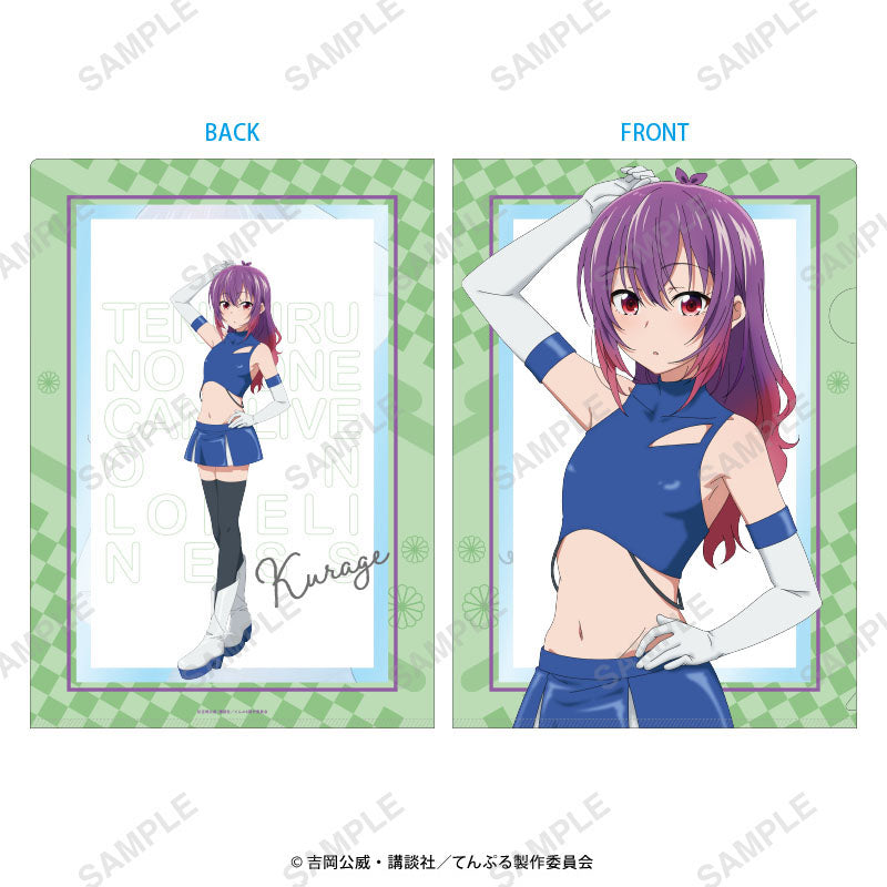「てんぷる」クリアファイル レースクイーンver. 蒼葉海月 の商品画像1枚目です