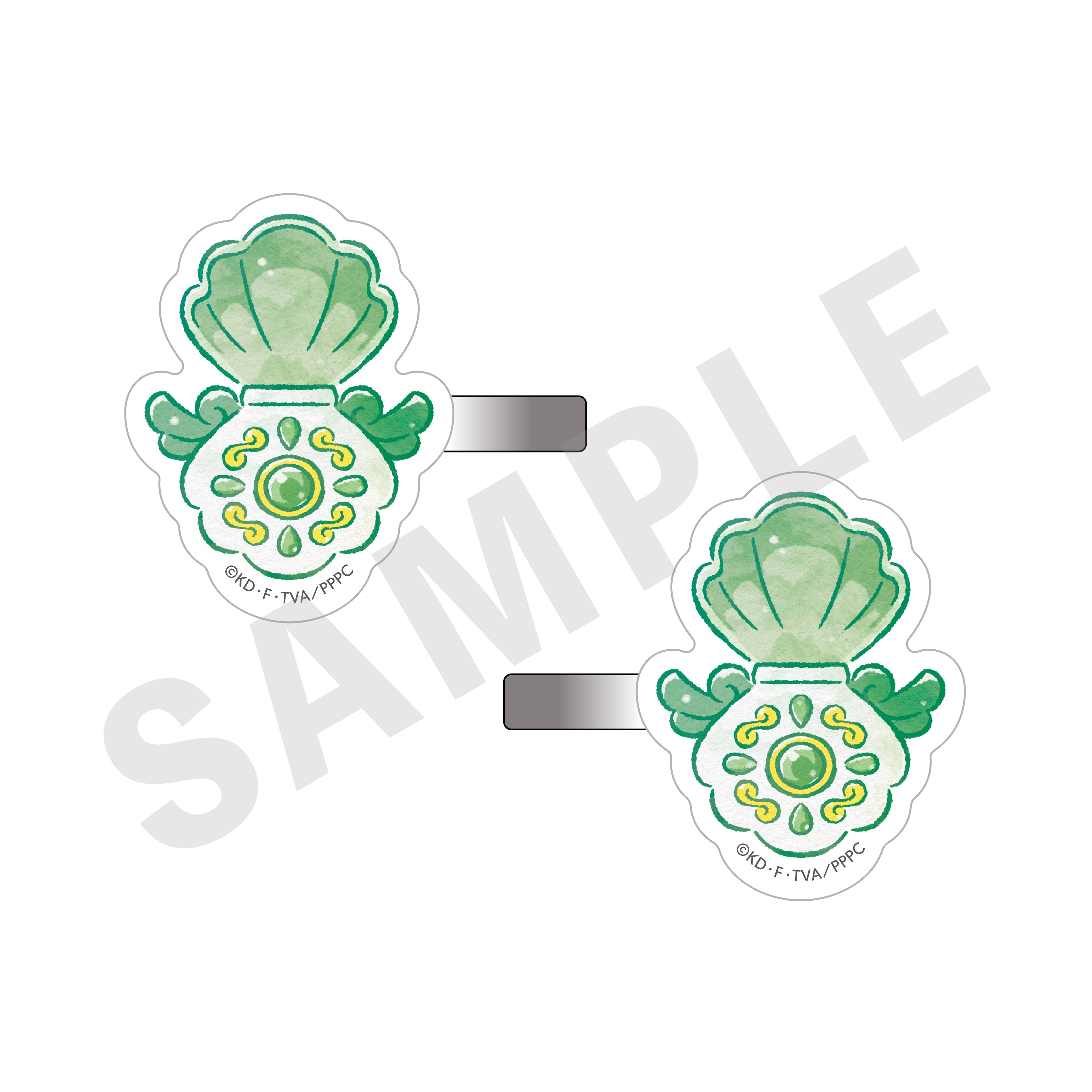 「ぴちぴちピッチ」ヘアクリップ(洞院 リナ) の商品画像1枚目です