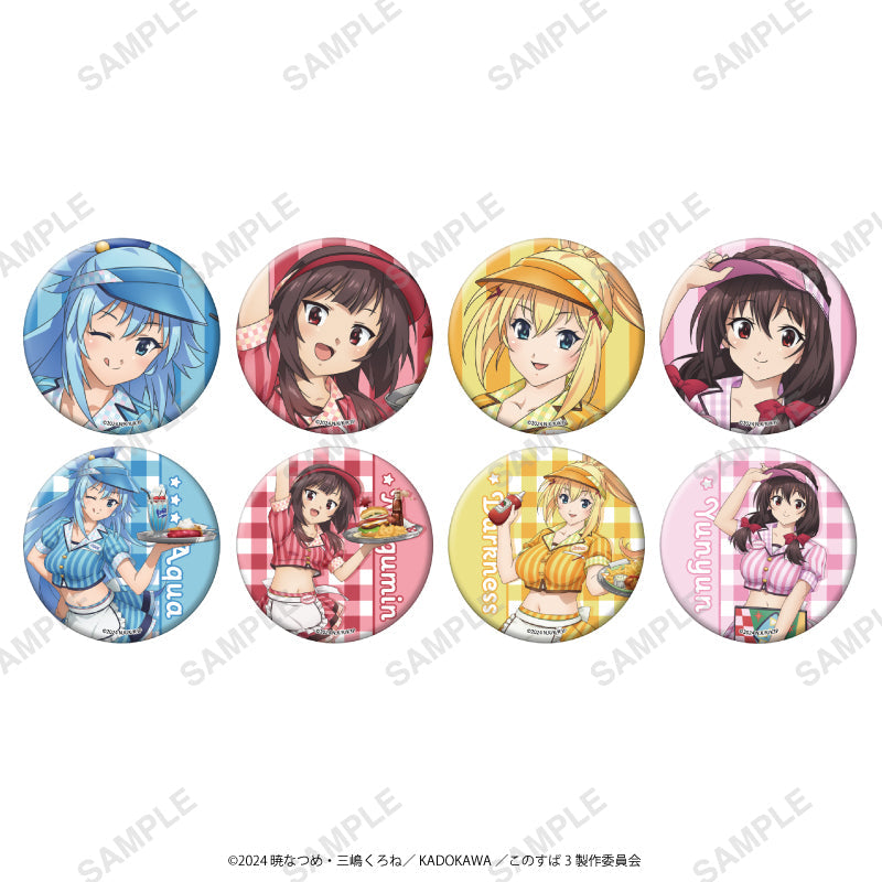 【全種BOX】アニメ「この素晴らしい世界に祝福を!3」スタンド缶バッジ