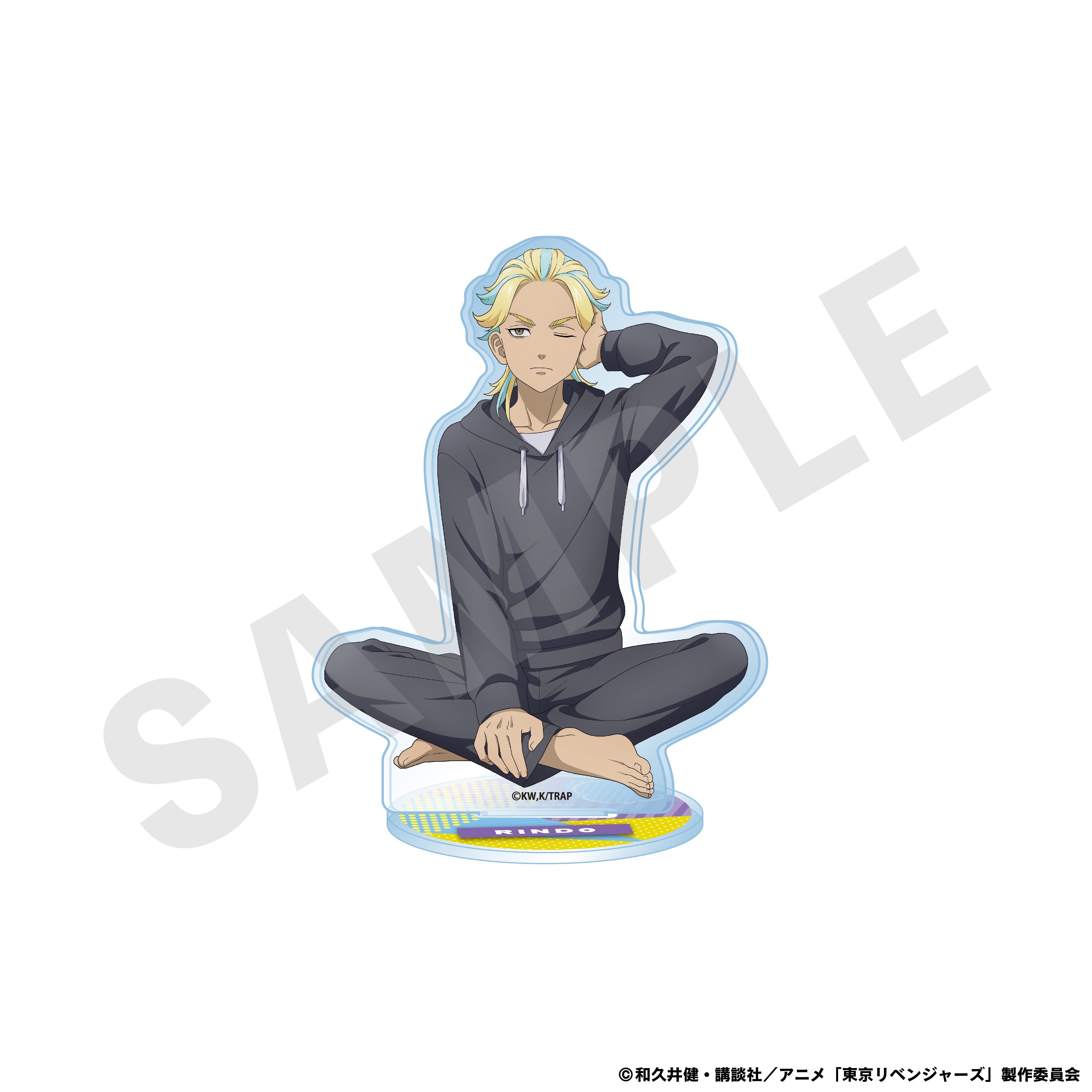 TVアニメ『東京リベンジャーズ』Good Morningシリーズ アクリルスタンド(灰谷 竜胆) の商品画像1枚目です