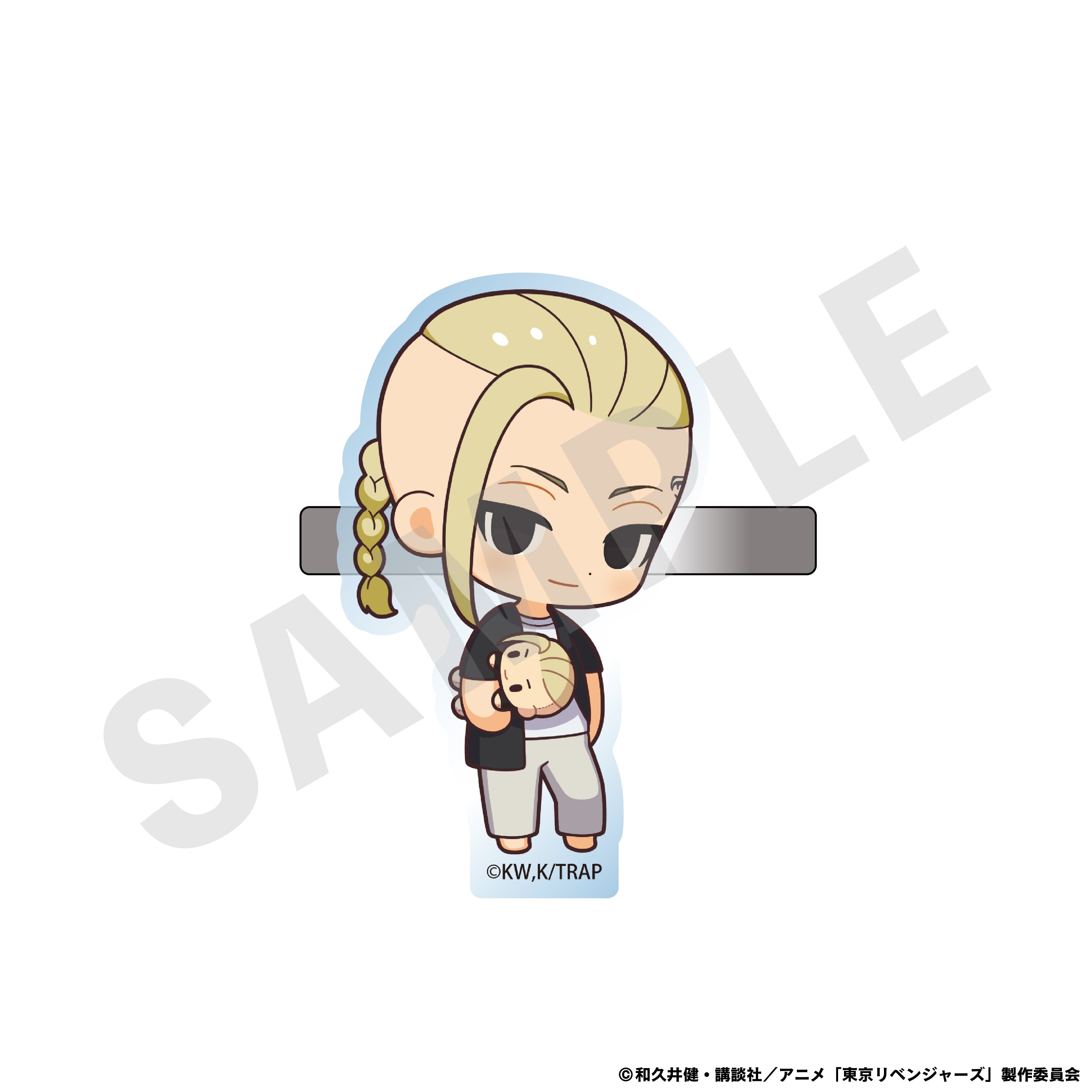 TVアニメ『東京リベンジャーズ』だっこシリーズ ヘアクリップ(龍宮寺 堅) の商品画像1枚目です