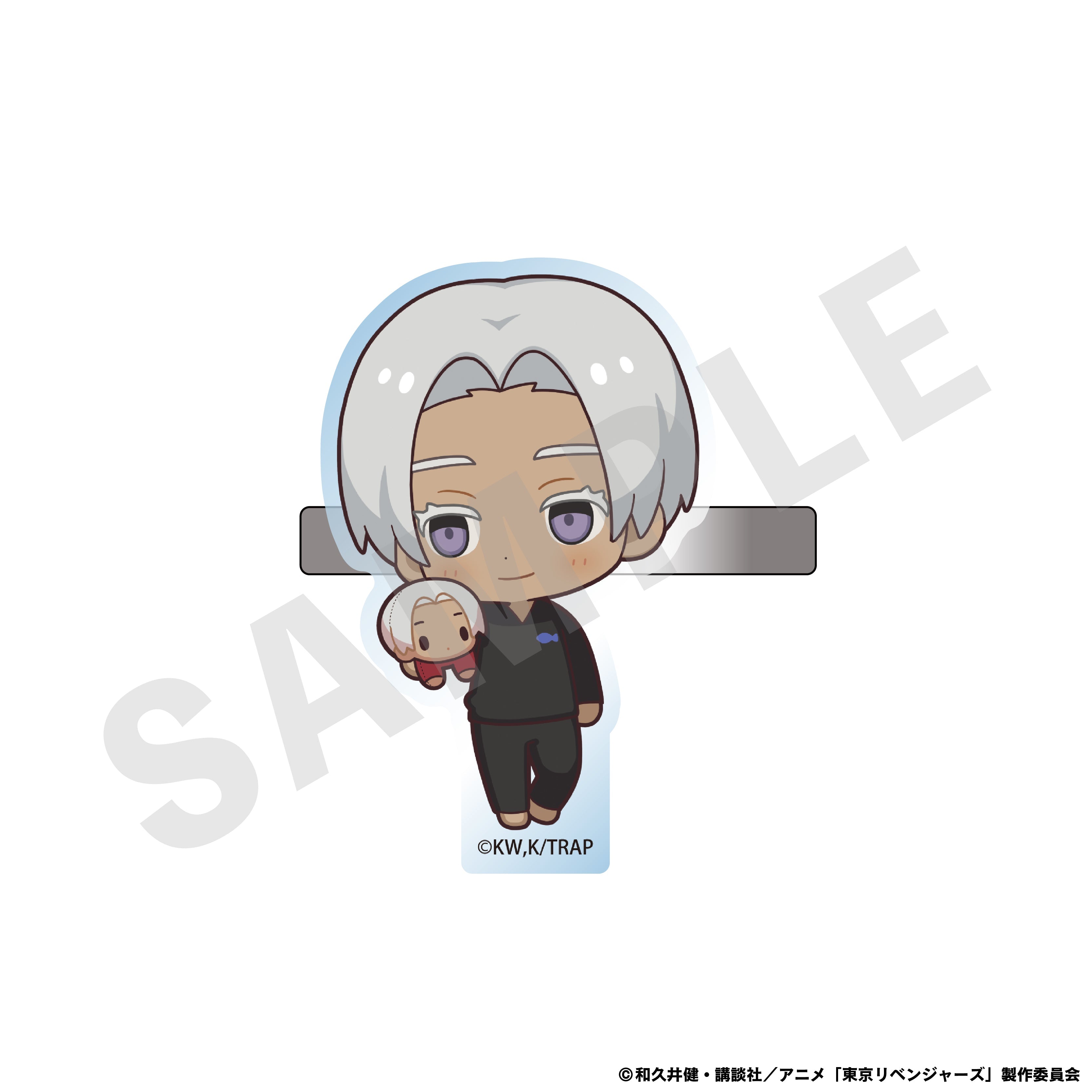 TVアニメ『東京リベンジャーズ』だっこシリーズ ヘアクリップ(黒川 イザナ) の商品画像1枚目です