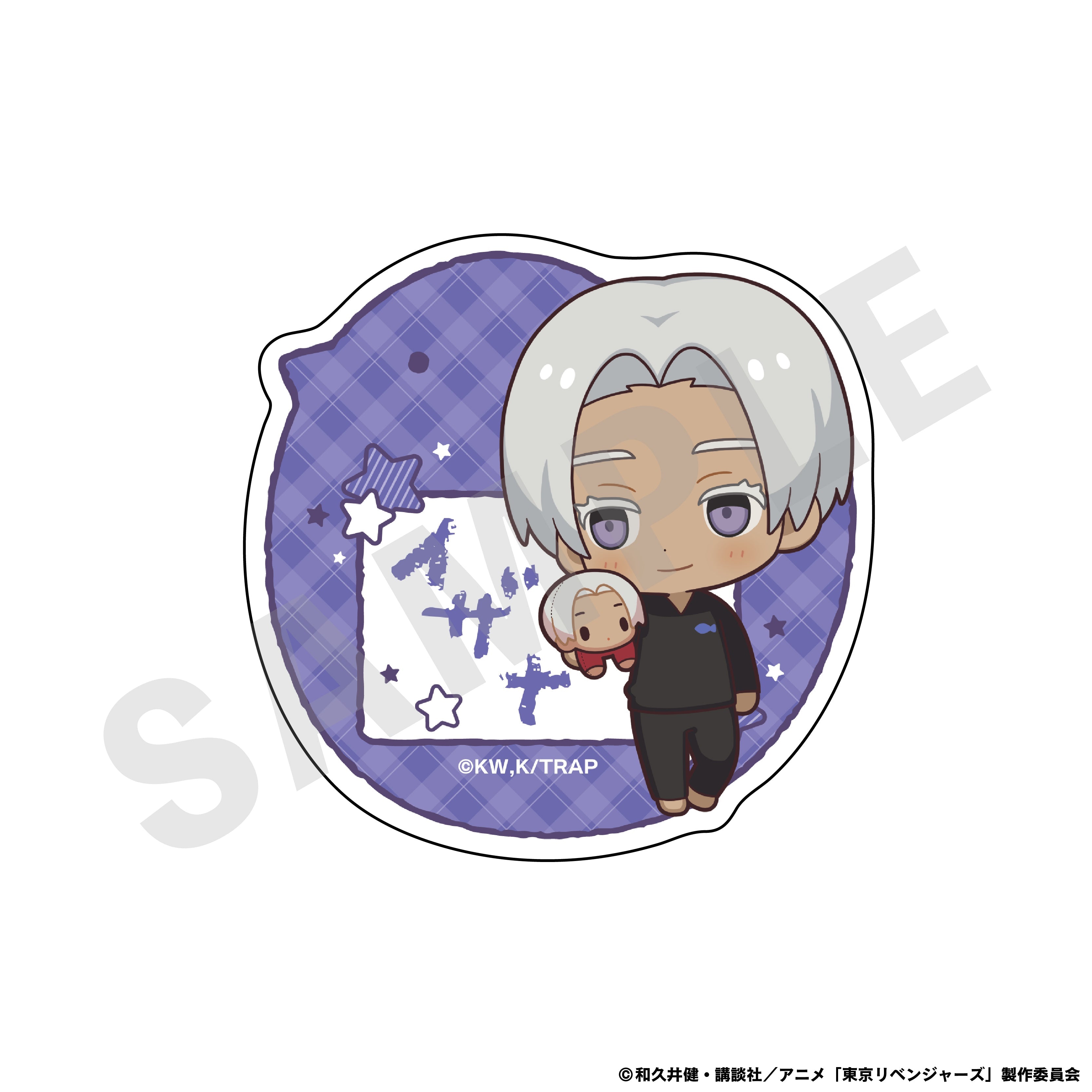 TVアニメ『東京リベンジャーズ』だっこシリーズ お名前バッジ(黒川 イザナ) の商品画像1枚目です