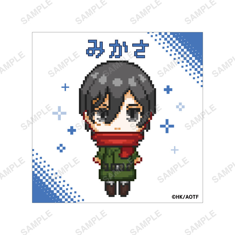 TVアニメ『進撃の巨人』 The Final Season きゃらドットシリーズ ステッカー(ミカサ)