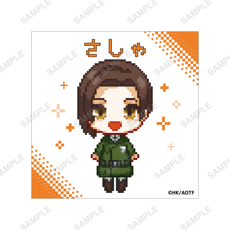 TVアニメ『進撃の巨人』 The Final Season きゃらドットシリーズ ステッカー(サシャ)