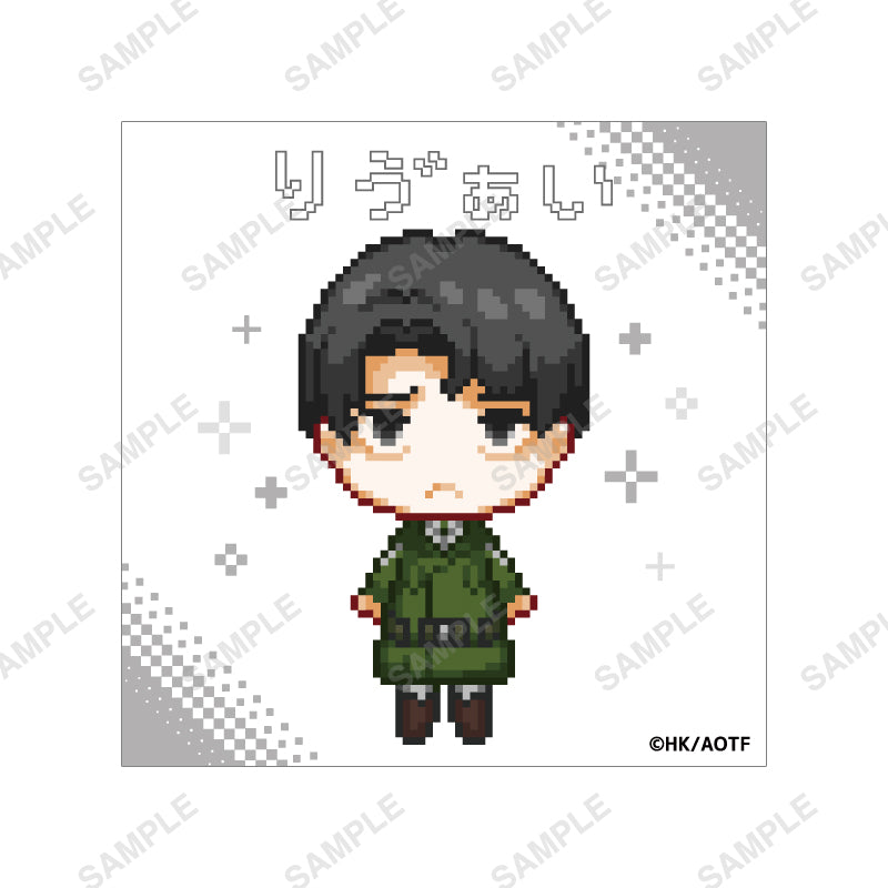 TVアニメ『進撃の巨人』 The Final Season きゃらドットシリーズ ステッカー(リヴァイ)