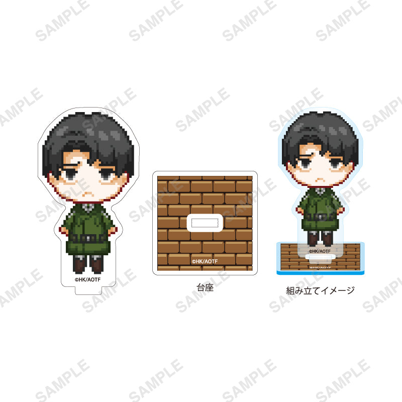 TVアニメ『進撃の巨人』 The Final Season きゃらドットシリーズ ミニアクリルスタンド(リヴァイ)