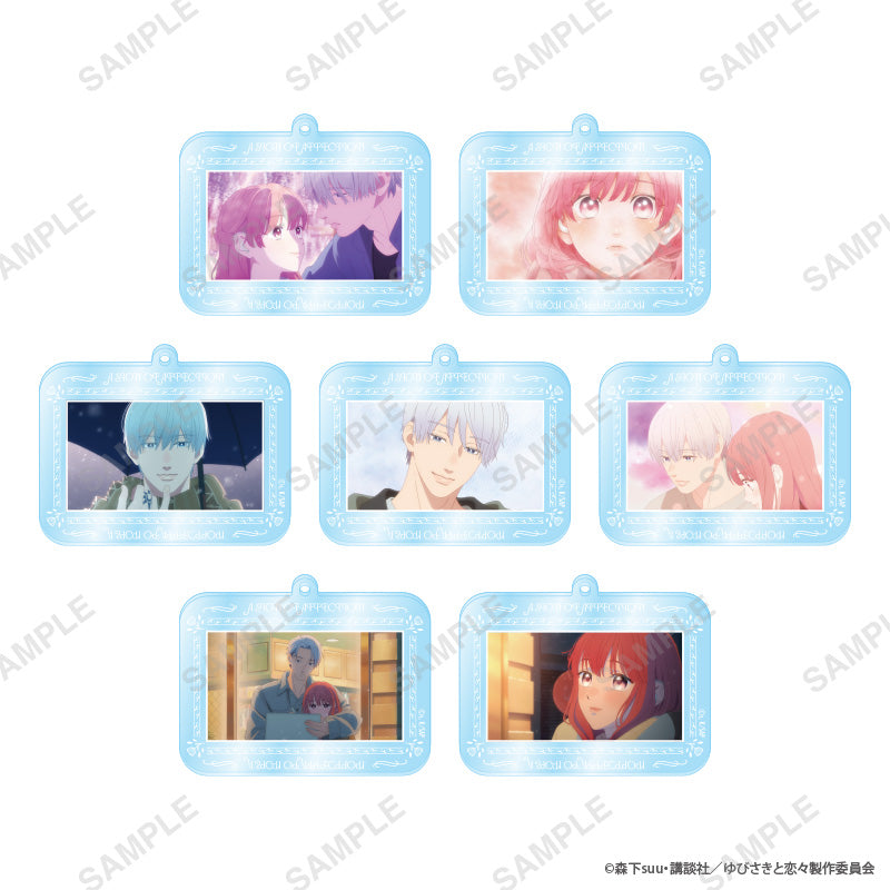 【全種類セット】「ゆびさきと恋々」トレーディングアクリルキーホルダー の商品画像1枚目です