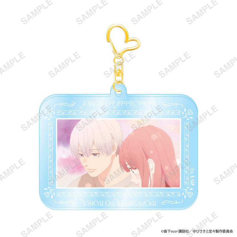 【単品】「ゆびさきと恋々」トレーディングアクリルキーホルダー の商品画像6枚目です