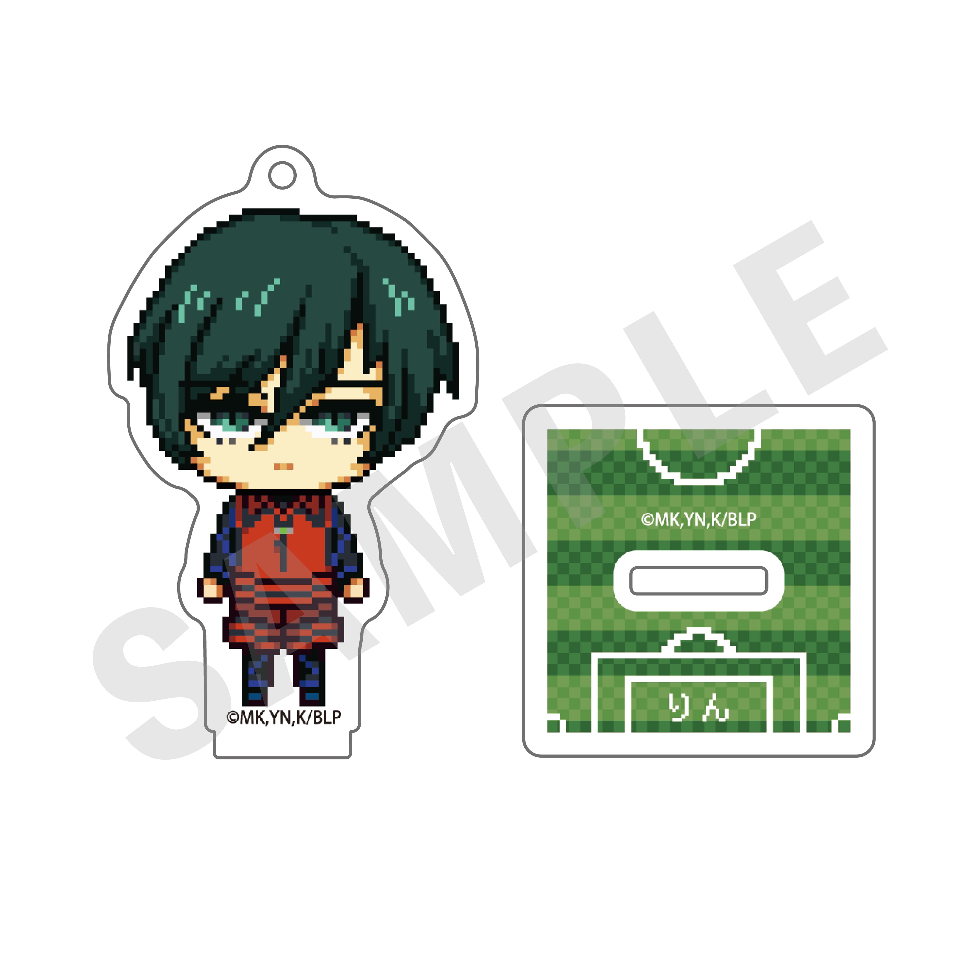 「ブルーロック」きゃらドットシリーズ 2wayミニアクリルスタンド(糸師 凛) の商品画像1枚目です