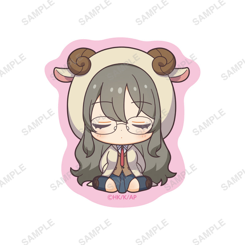 【単品】「青春ブタ野郎はランドセルガールの夢を見ない」おやすみシリーズ トレーディングダイカットステッカー