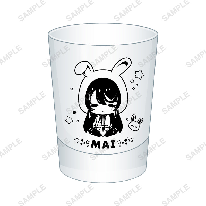 「青春ブタ野郎はランドセルガールの夢を見ない」おやすみシリーズ グラスセット の商品画像3枚目です