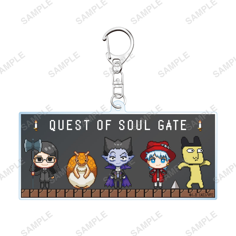 吸血鬼すぐ死ぬ2 「きゃらドットシリーズ」 アクリルキーホルダー の商品画像1枚目です