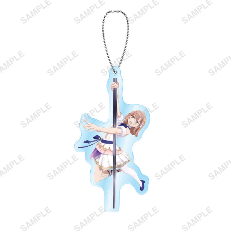 「ポールプリンセス!!」アクリルキーホルダー(星北ヒナノ)