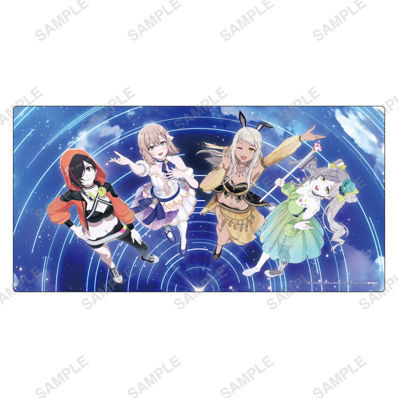 「ポールプリンセス!!」ラバーマット(ギャラクシープリンセス) の商品画像1枚目です