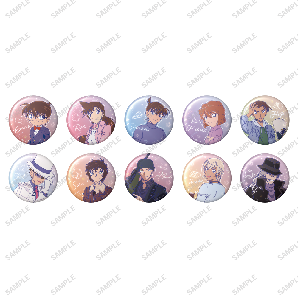 全種セット】『名探偵コナン』缶バッジ -エモネオン-｜アニメバコ 