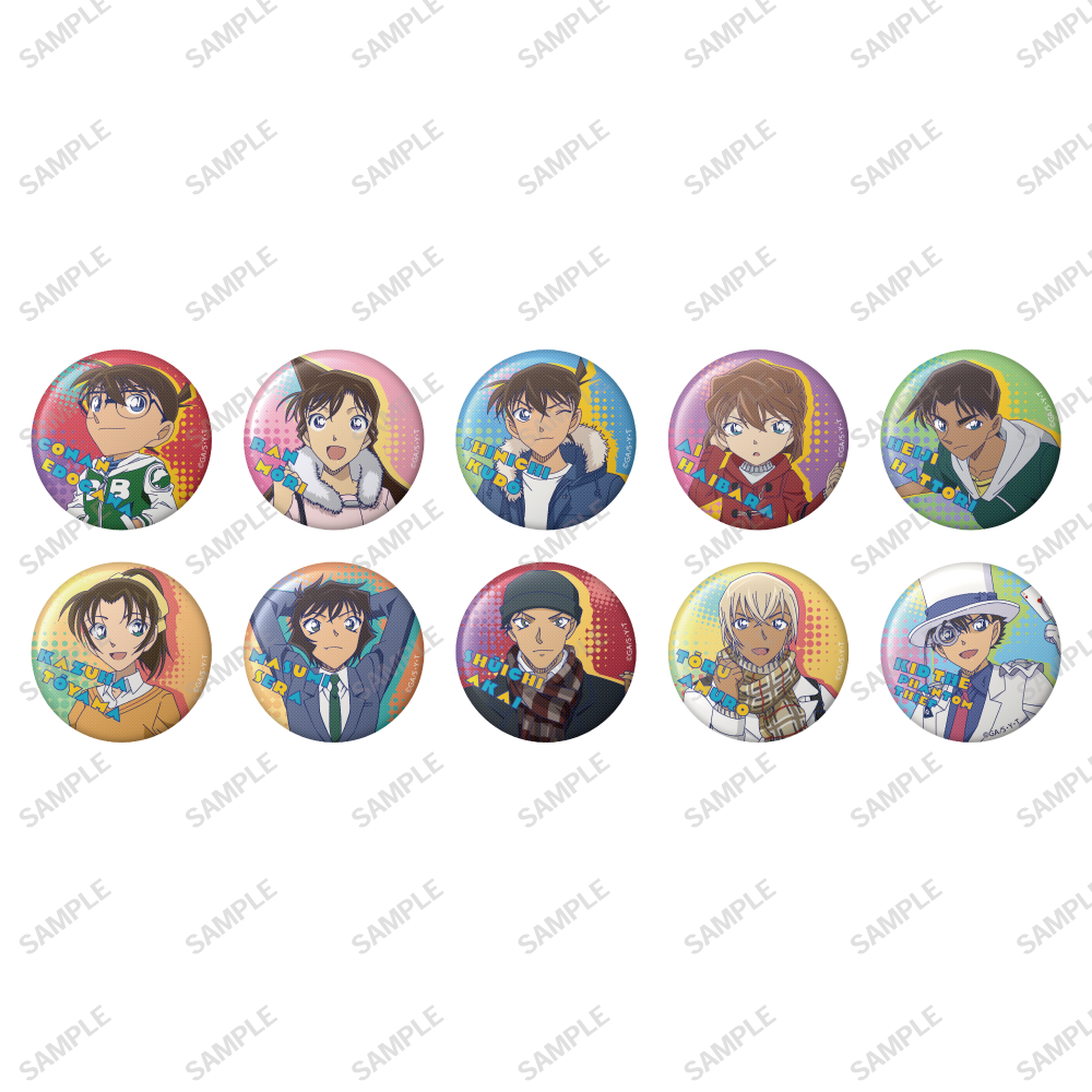 名探偵コナン缶バッジまとめセット