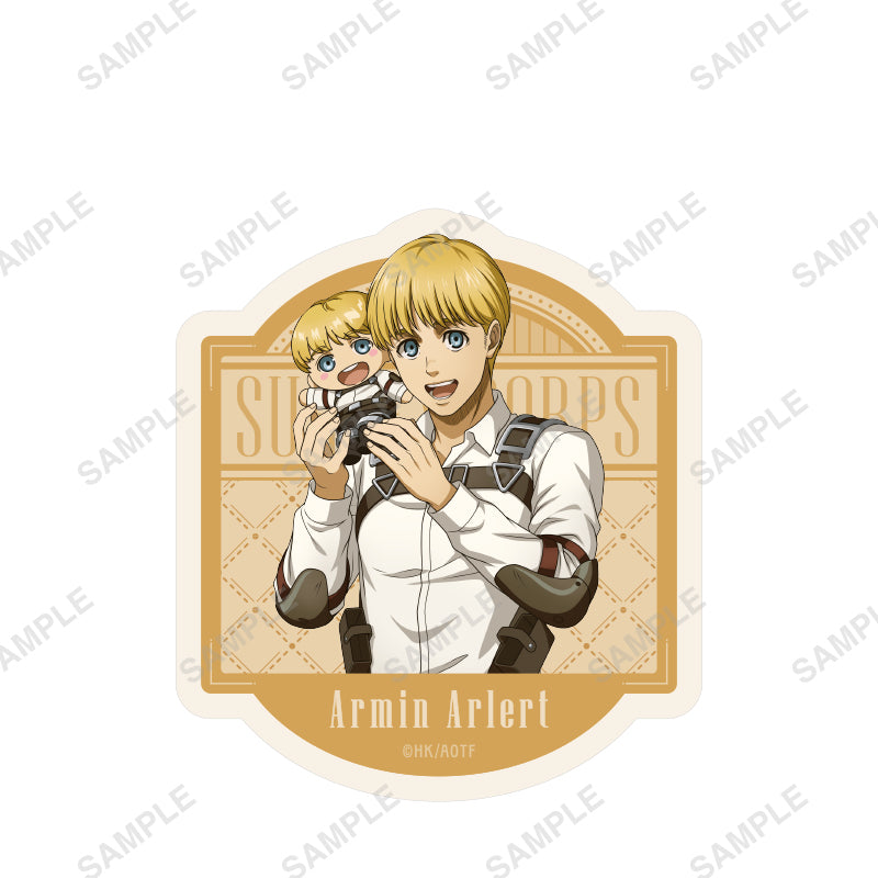 TVアニメ『進撃の巨人』だっこシリーズ ダイカットステッカー アルミン
