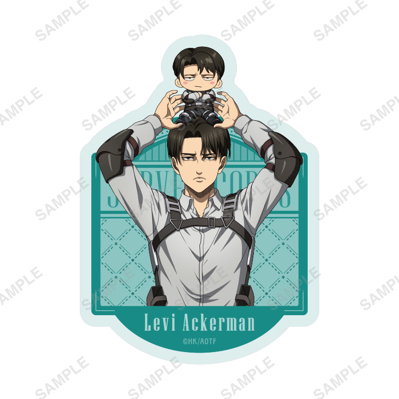 TVアニメ『進撃の巨人』だっこシリーズ ダイカットステッカー リヴァイ