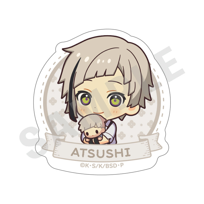 【全種セット】「文豪ストレイドッグス」だっこシリーズ トレーディングダイカットステッカー