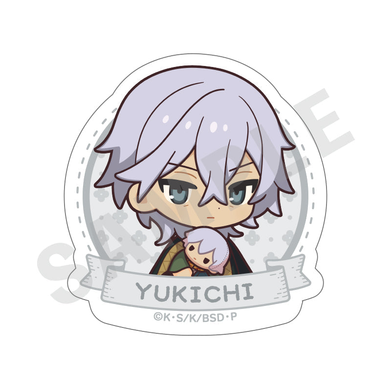 【全種セット】「文豪ストレイドッグス」だっこシリーズ トレーディングダイカットステッカー の商品画像6枚目です