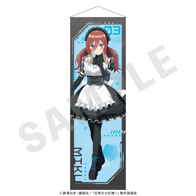 「五等分の花嫁∽」等身大タペストリー 中野三玖 の商品画像1枚目です